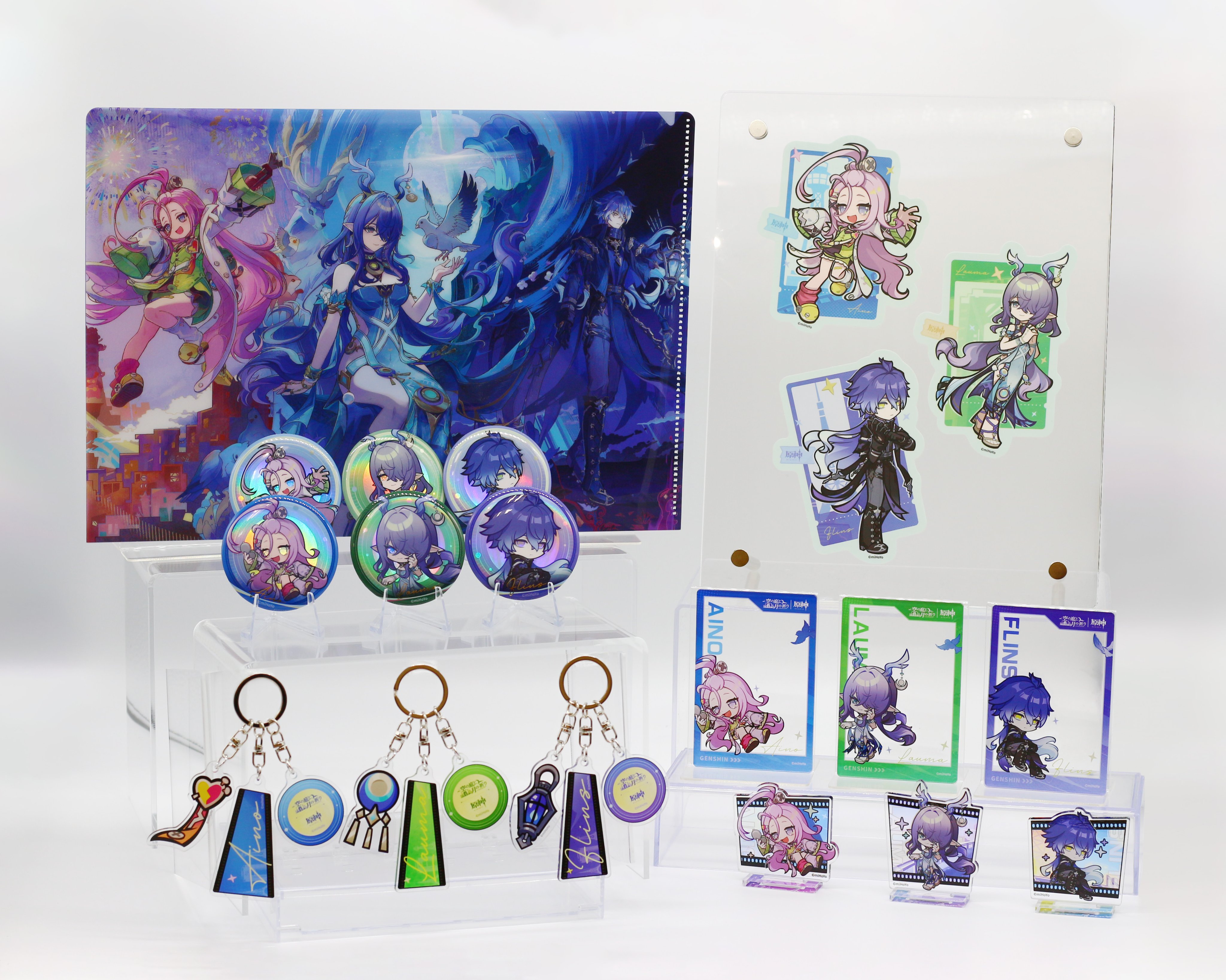 空の庭と月の祈りテイワットツアー 原神 限定 フリンズ ハートロック