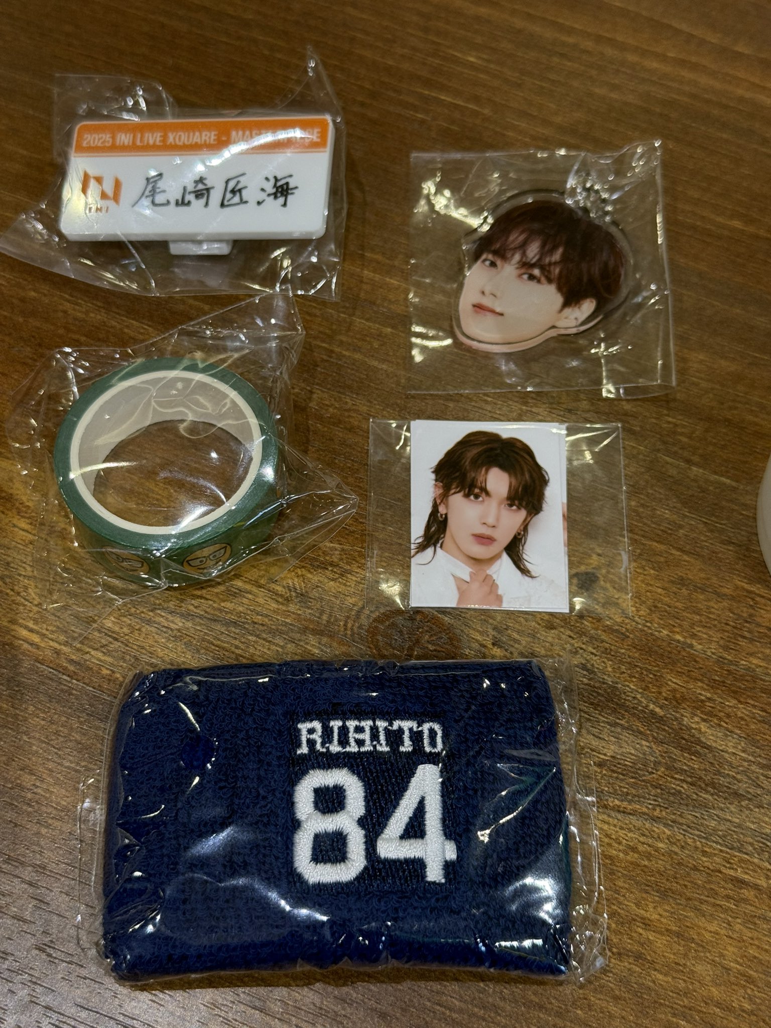 INI 木村柾哉XQUARE MASTERPIECEカプセルトイ ネームプレート INI