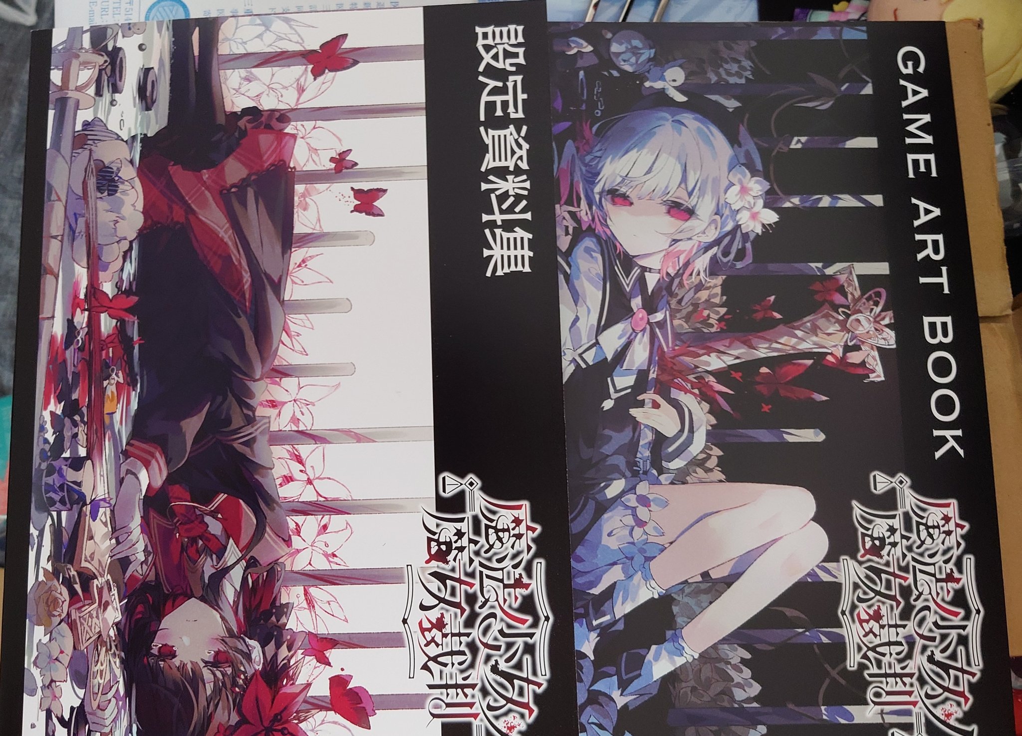 魔法少女ノ魔女裁判 アート画集 設定資料集 魔法少女ノ魔女裁判