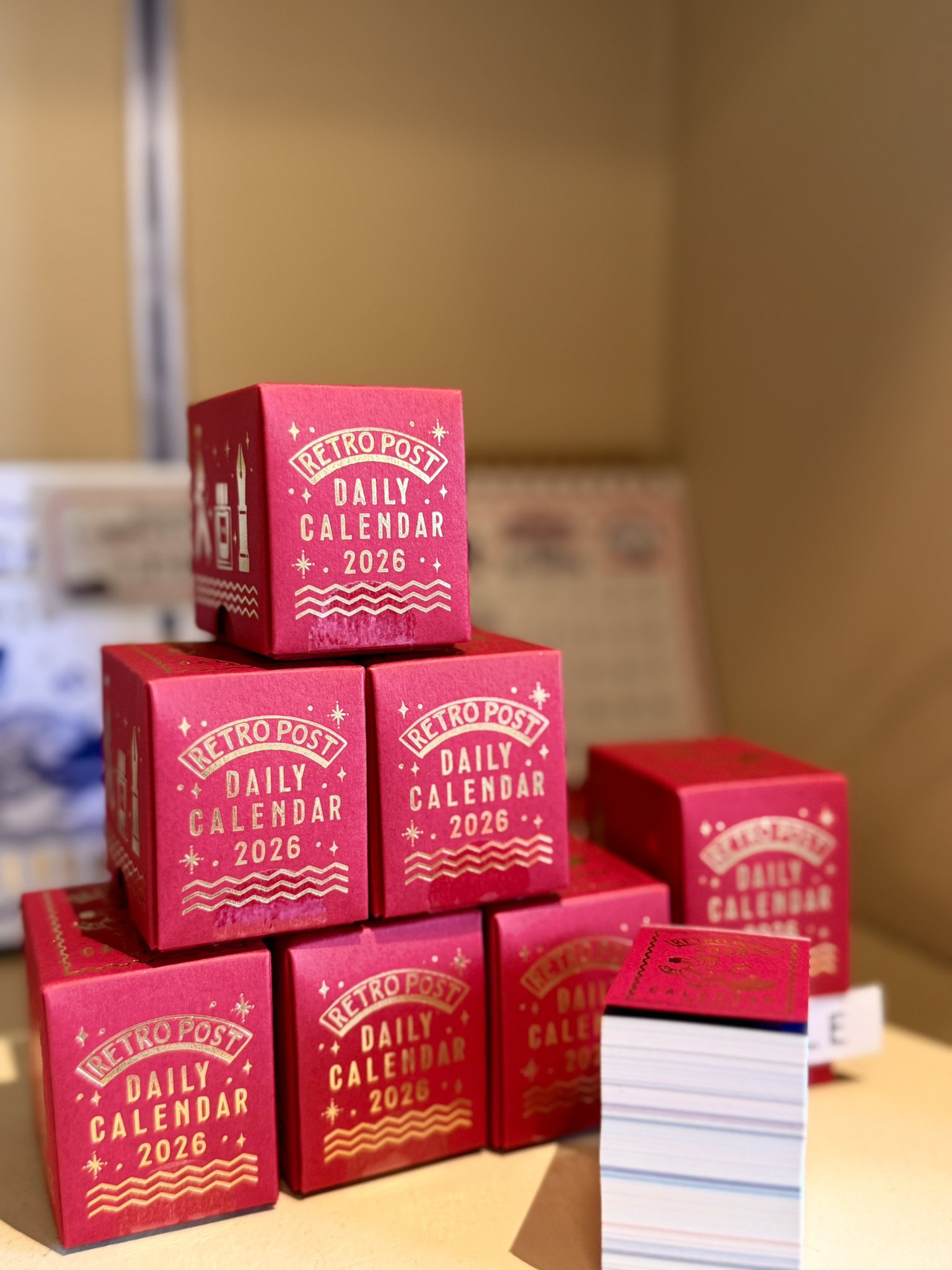 ミニミニ日めくりカレンダー eric オビワン ロフト限定 3つセット 2026