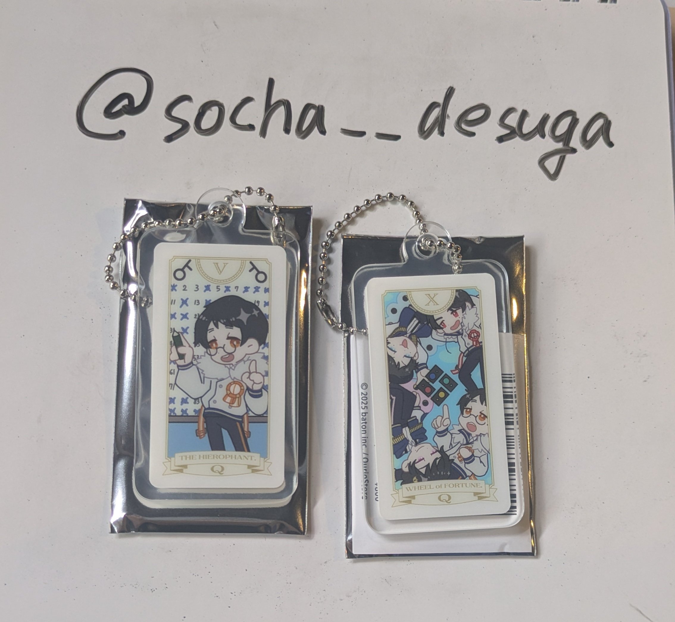 即購入可】QuizKnock クイズノック タロットカード風 東言 1 即購入可