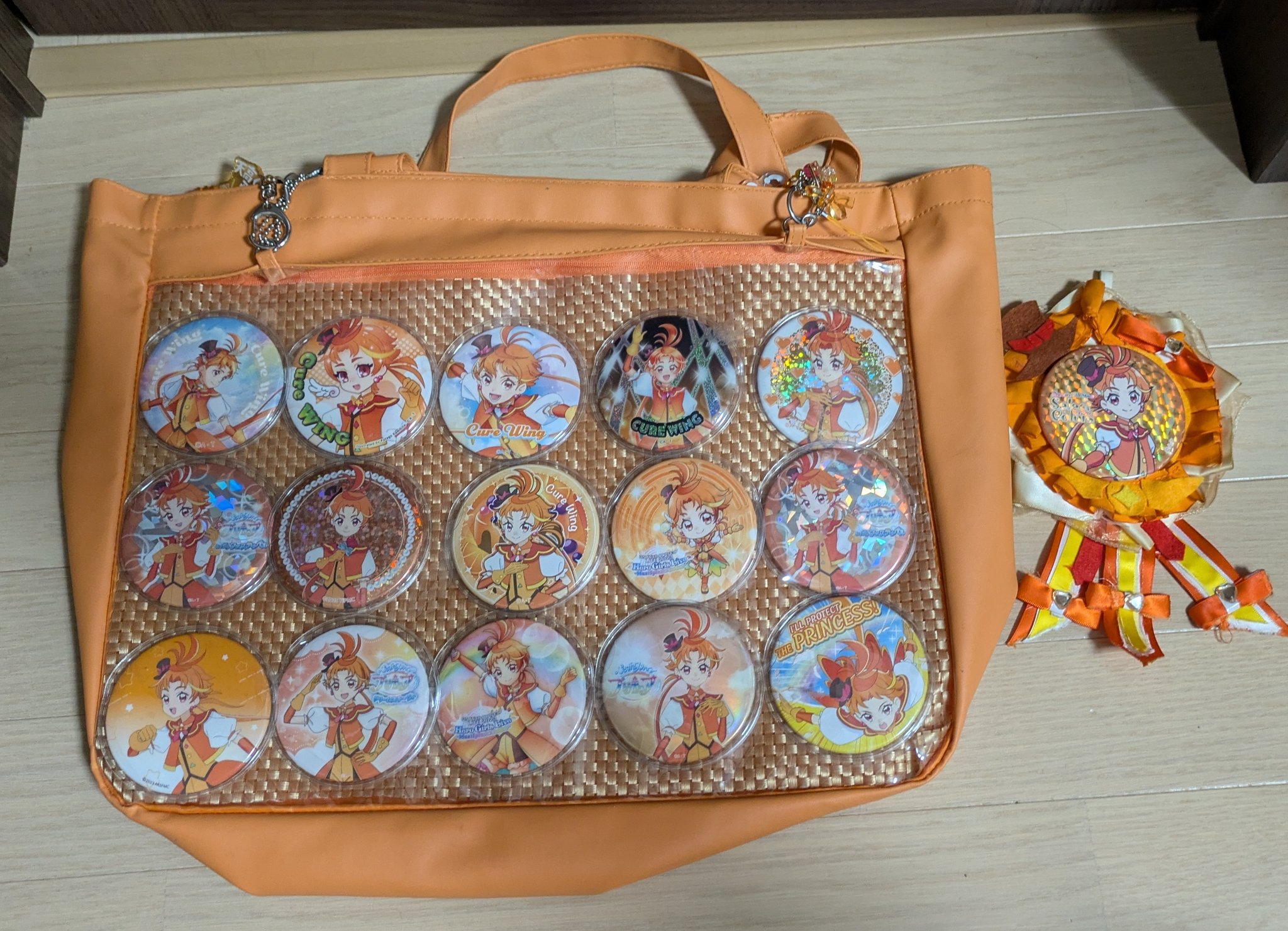 蒼風なな キュアウインク 缶バッジ キミプリ 人気