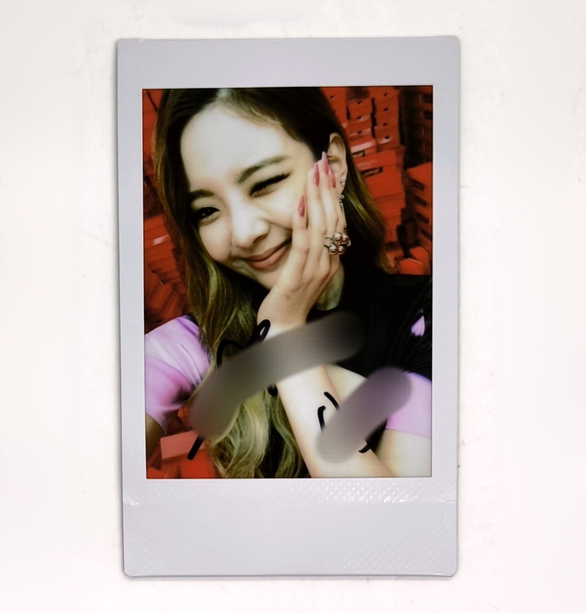 itzy Girls Will Be Girls リア 直筆サイン チェキ itzy Girls Will Be