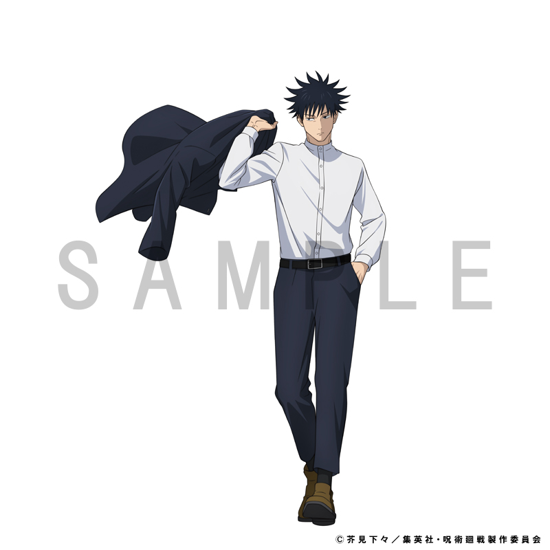 ◤￣￣￣￣￣￣￣￣￣￣￣￣￣ #渋谷事変 伏黒 恵 展覧会限定イラスト