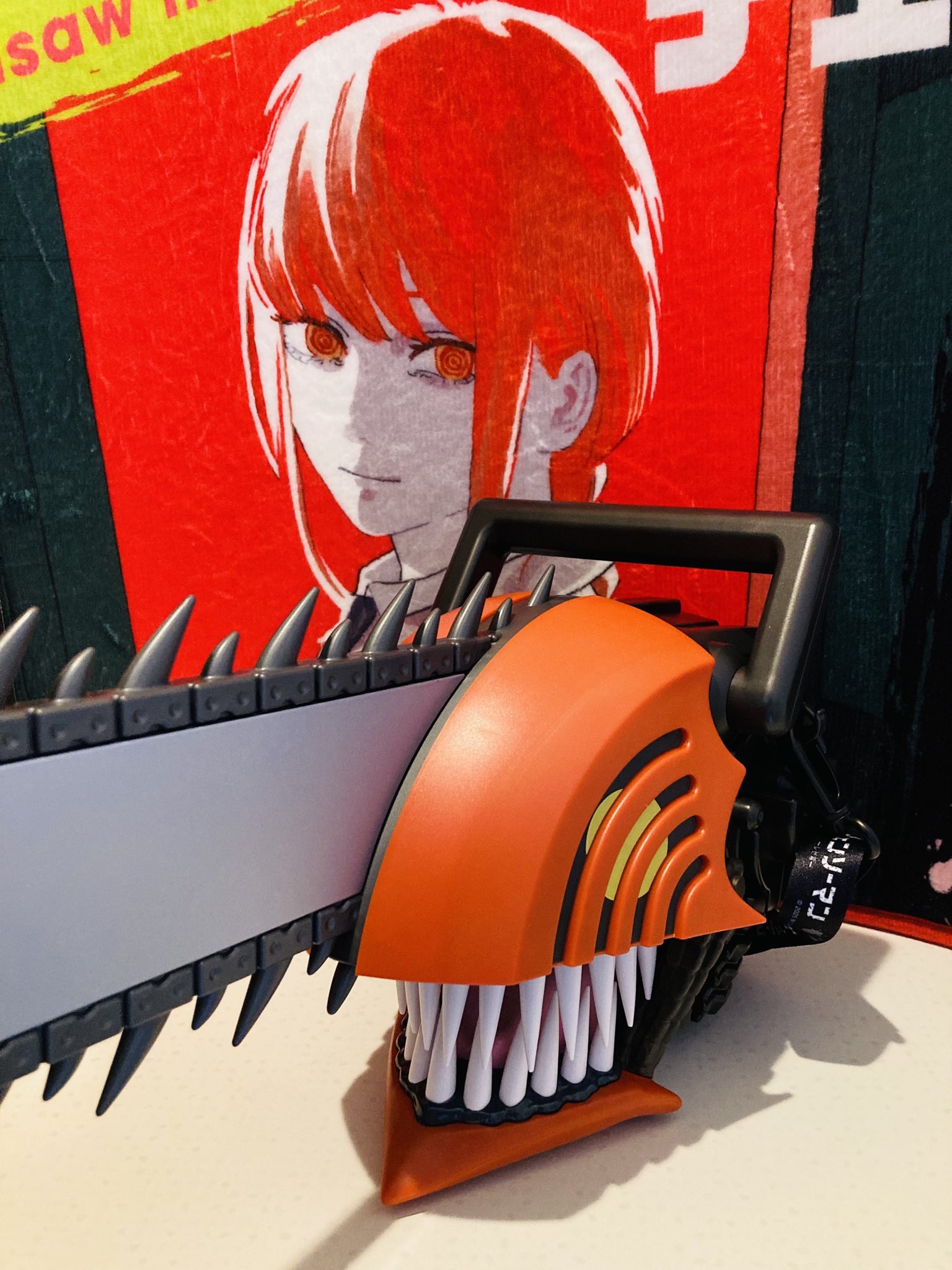 チェンソーマン レゼ篇 ヘッド型ポップコーンボックス 缶バッジ バケツ