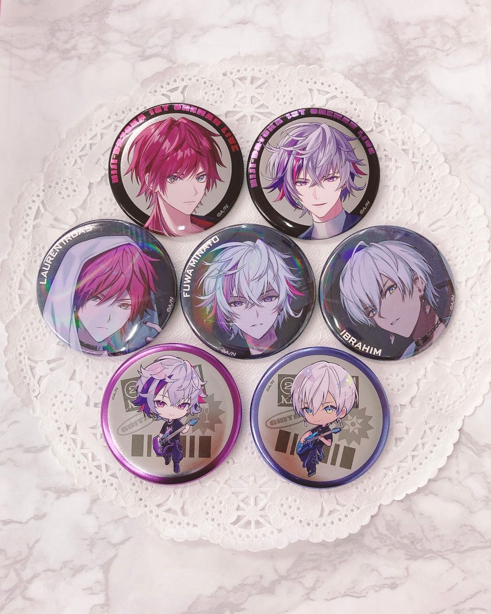 にじさんじ 2時だとか 1st LIVE 缶バッジ ローレン・イロアス ローレン