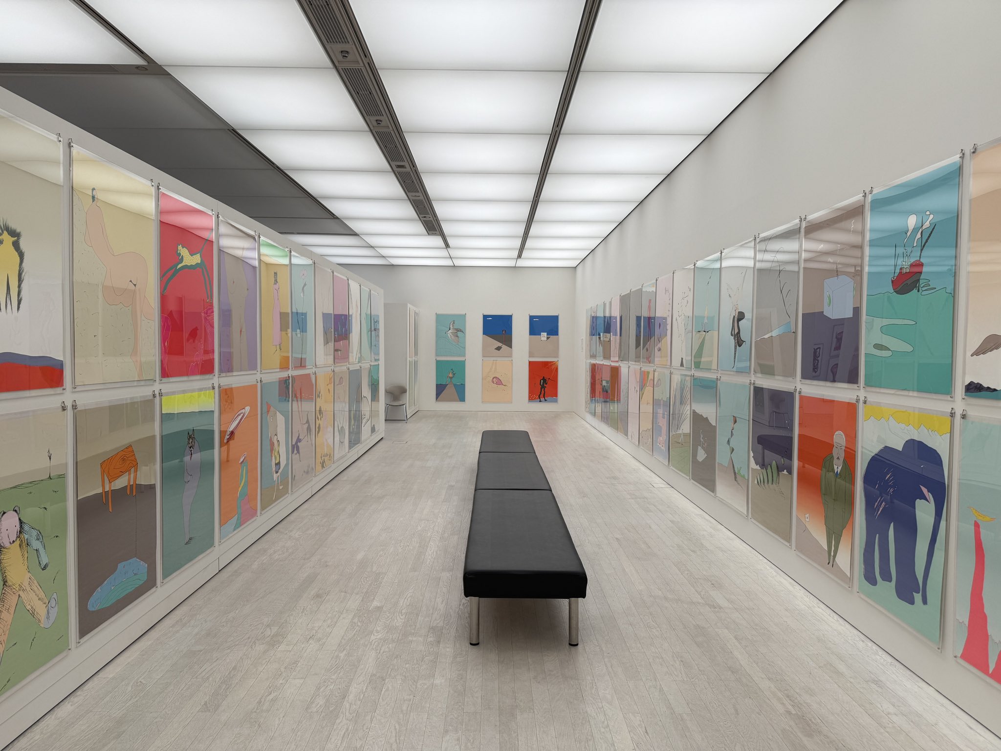 黒田征太郎 クレヨン画 Life さいたさいた 原画 横約59×縦約