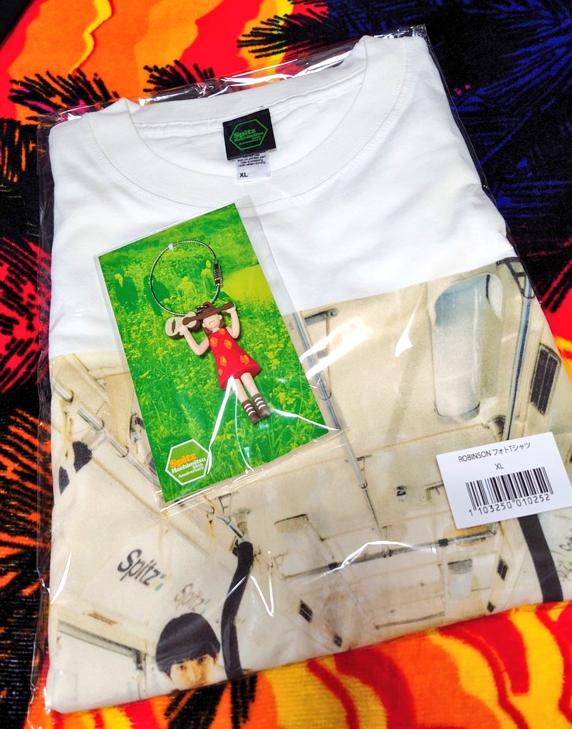 新品XLスピッツROBINSONロビンソンフォトTシャツ即完売品ハチミツ30th
