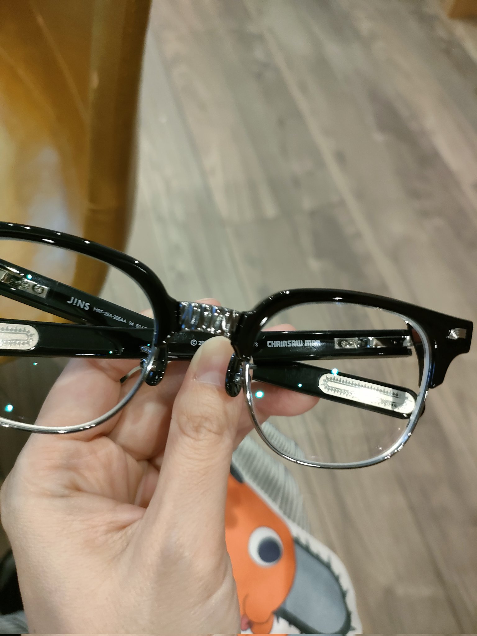 JINS×チェンソーマン チェンソーマンモデル サーモント 樹脂 MEN 【MRF