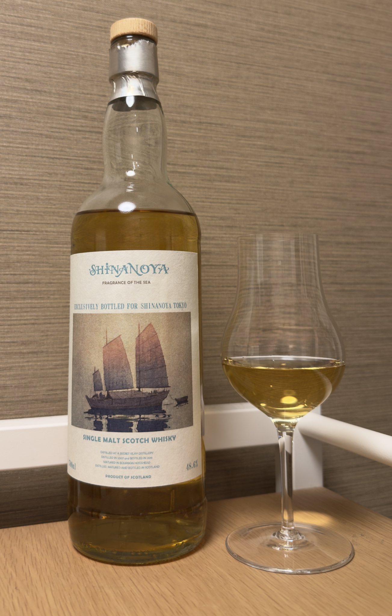 厚岸×バーンズ×信濃屋 限定プライベートボトル 1本 厚岸×バーンズ×信濃