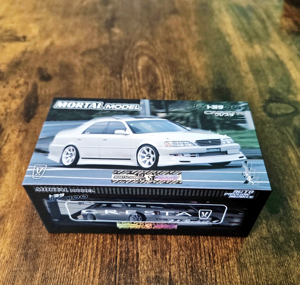 1/64 MORTAL × 関村 クレスタ JZX佛山限定 サイン入り！ MORTAL 1/64