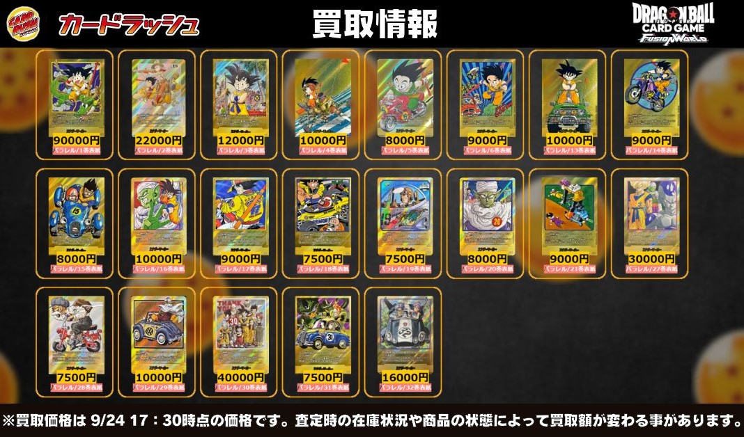 ドラゴンボール フュージョンワールド 29巻表紙 エナジーマーカー金