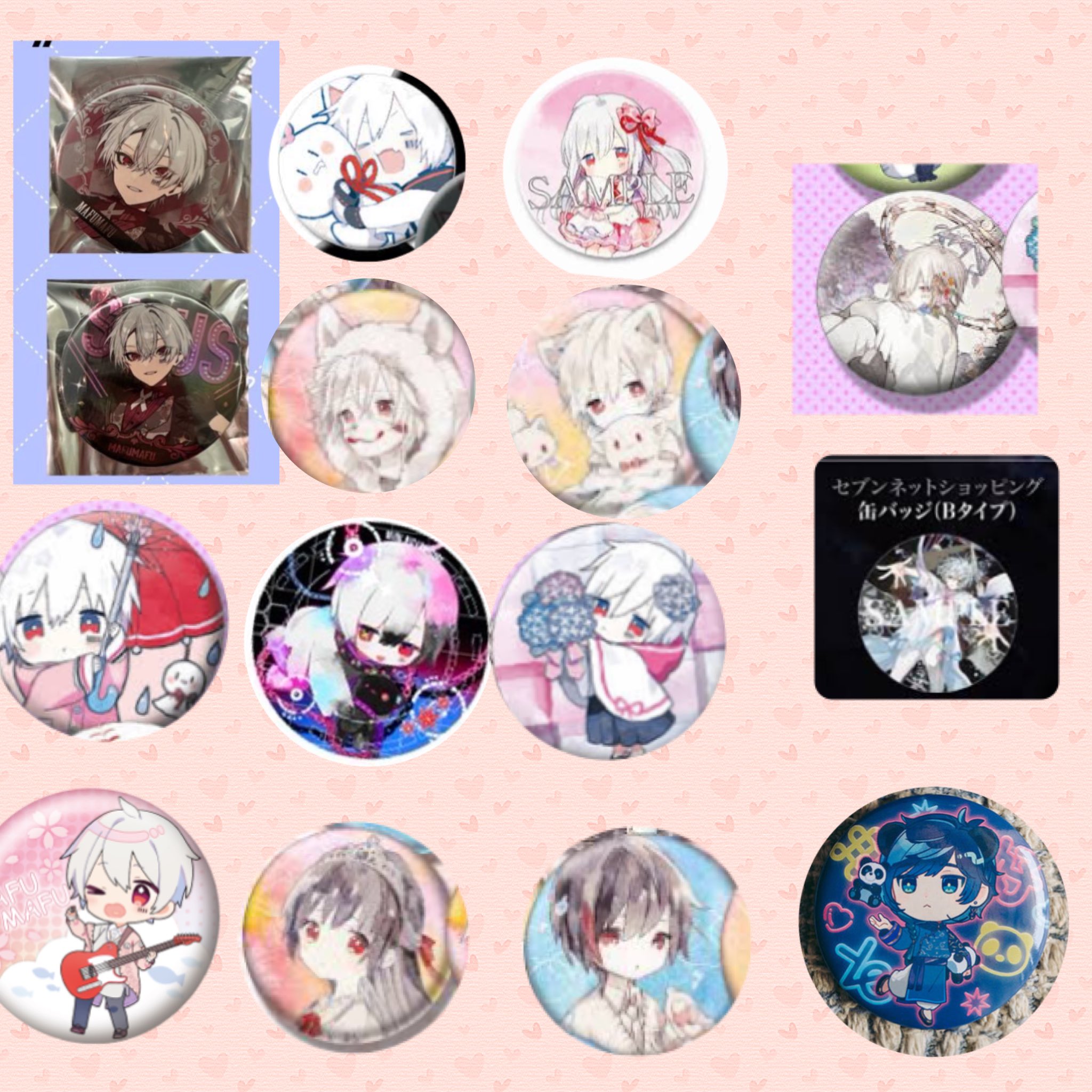 まふまふ まふワン ライブ 缶バッジ 缶バ 失意のエチュード まとめ売り