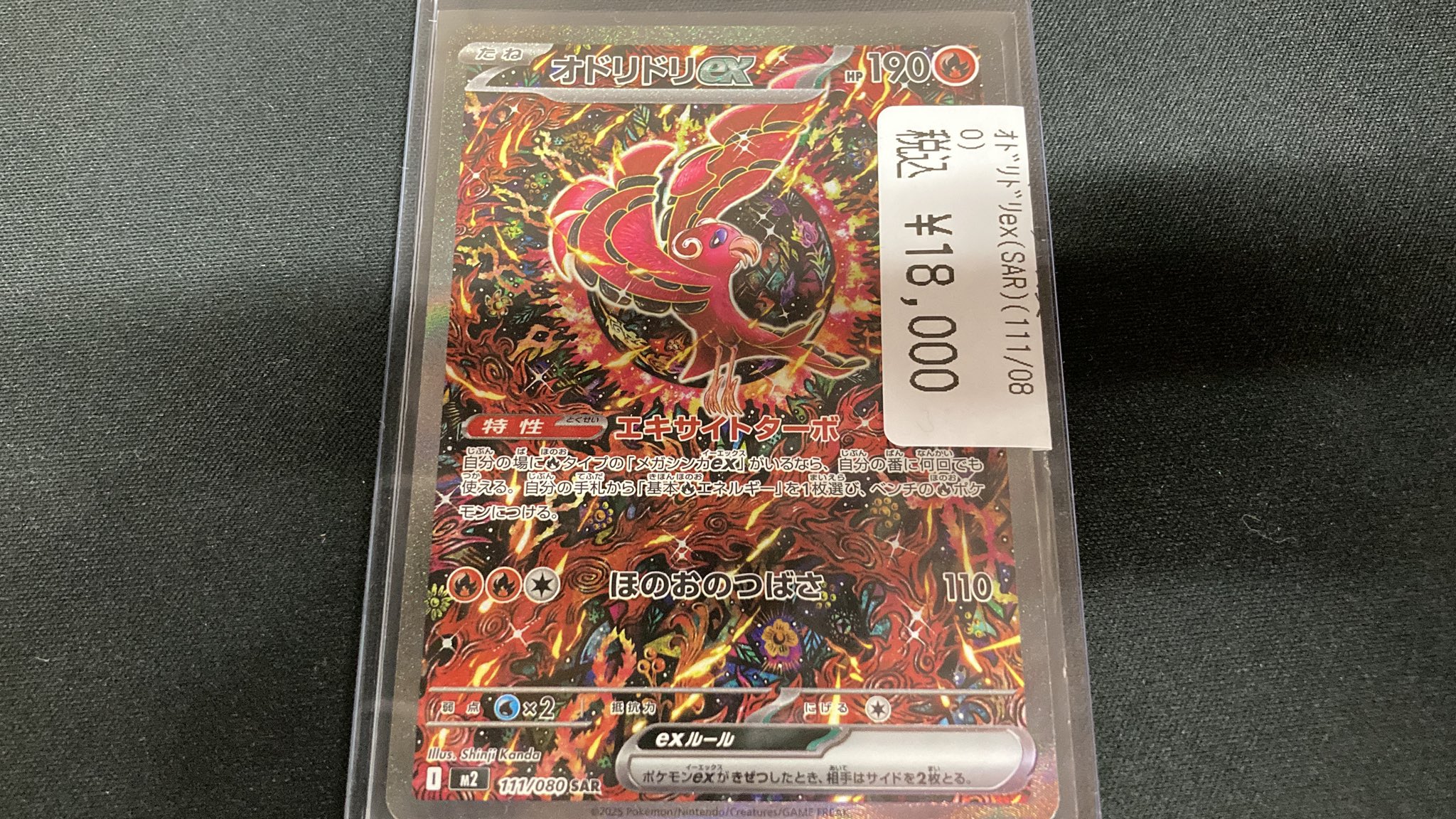 ポケモンカード オドリドリex SAR PSA10 2連番 PSA10 2025 ポケモン