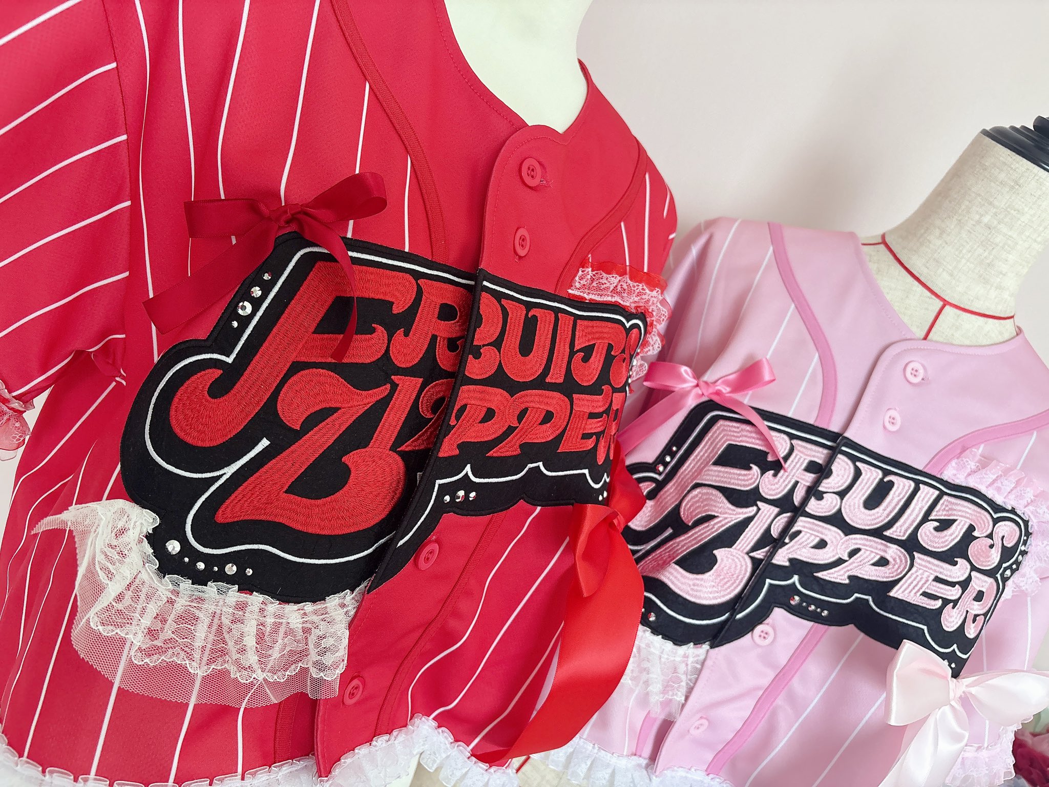 FRUITS ZIPPER 松本かれん 推しアピユニフォーム ユニ フルーツ