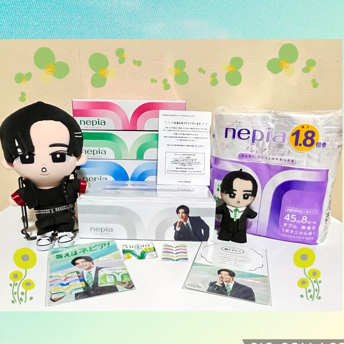 ネピア 目黒蓮 オリジナルテッシュケース 目黒蓮 ネピア ティッシュ