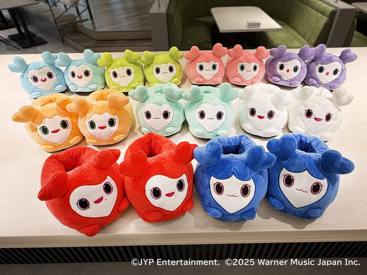 TWICE GIGO LOVELYS スリッパ ☆9種類 コンプリート セット コンテンツ