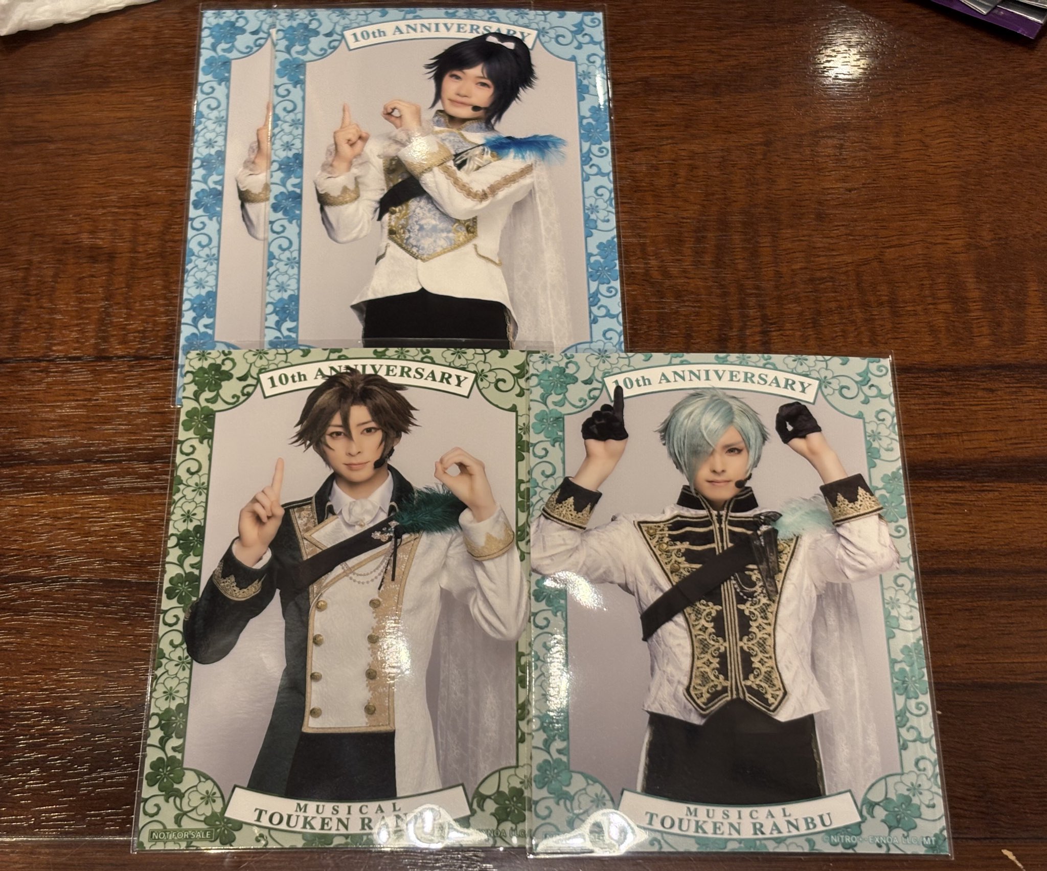 刀ミュ TSUTAYA 衣裳展 入場特典ブロマイド 加州清光 シブツタ