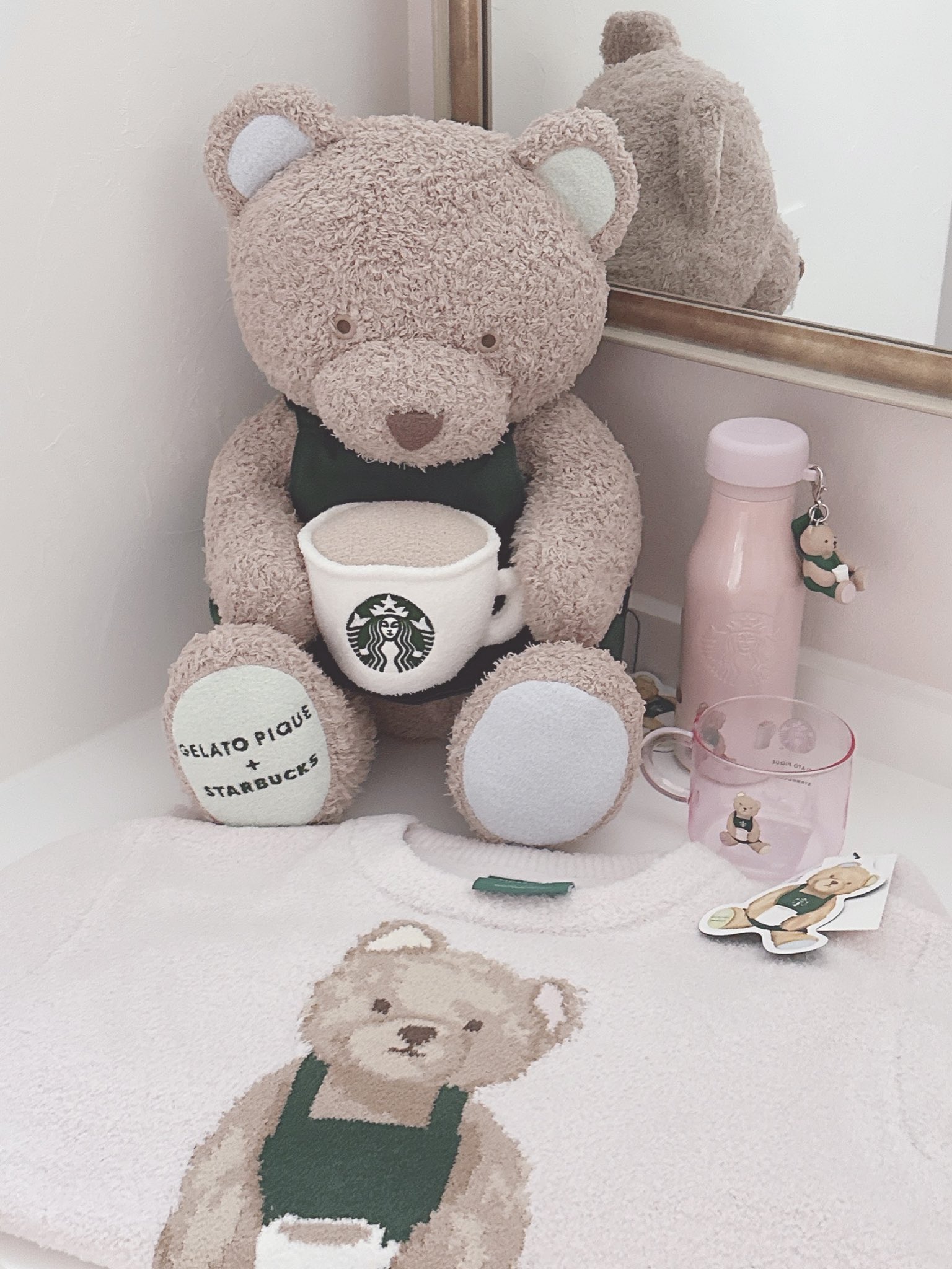 早い者勝ち！ ジェラートベアティッシュケース ジェラートピケ