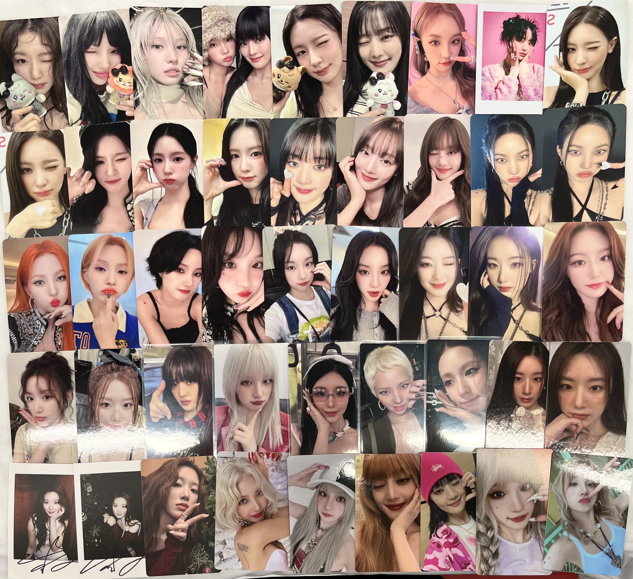 i-dle 日本ツアー埼玉会場 ユニット トレカ三枚セット i-dle 日本