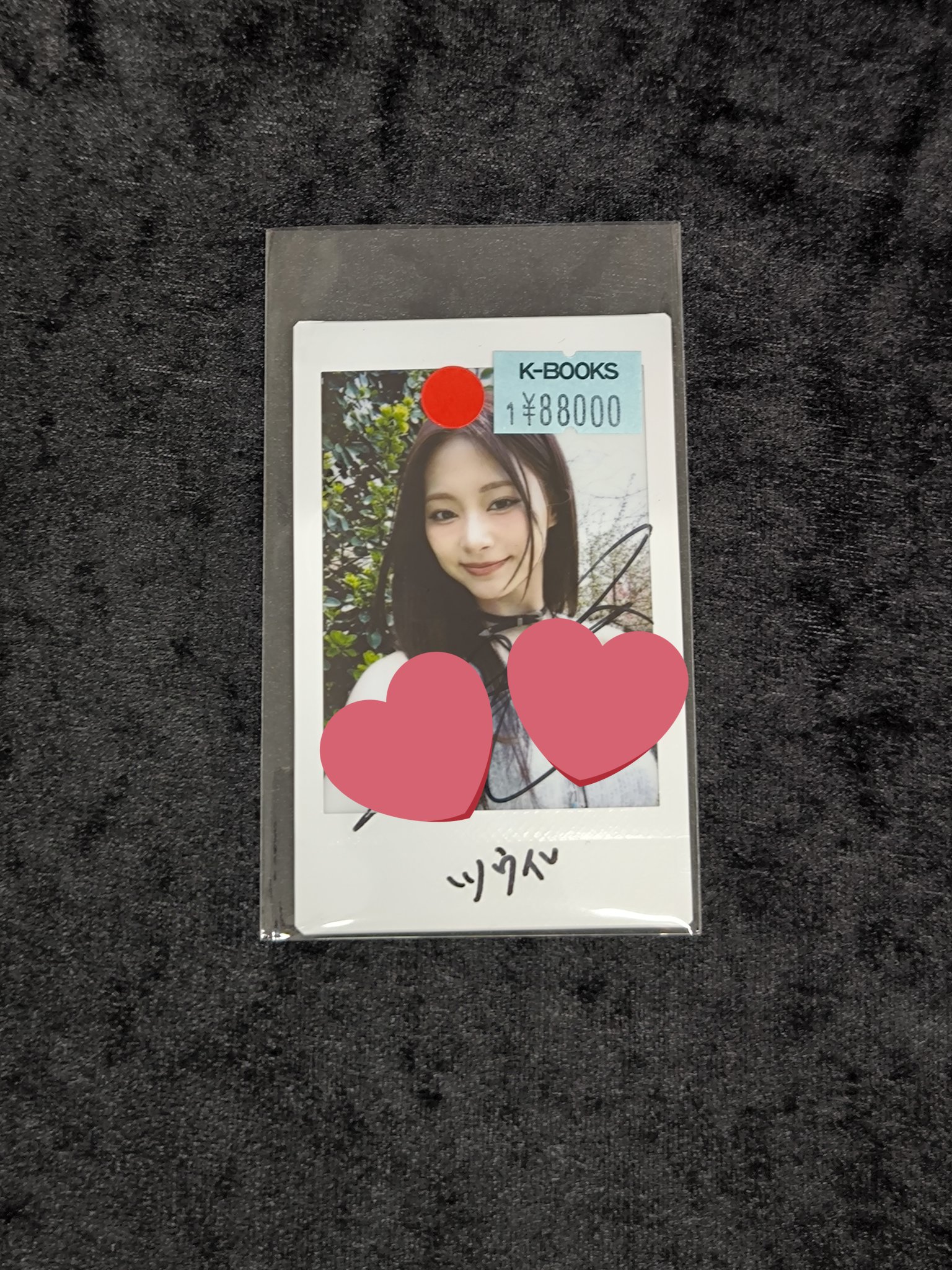 TWICE ツウィ 2019 シーグリ 直筆サイン入り チェキ TWICE