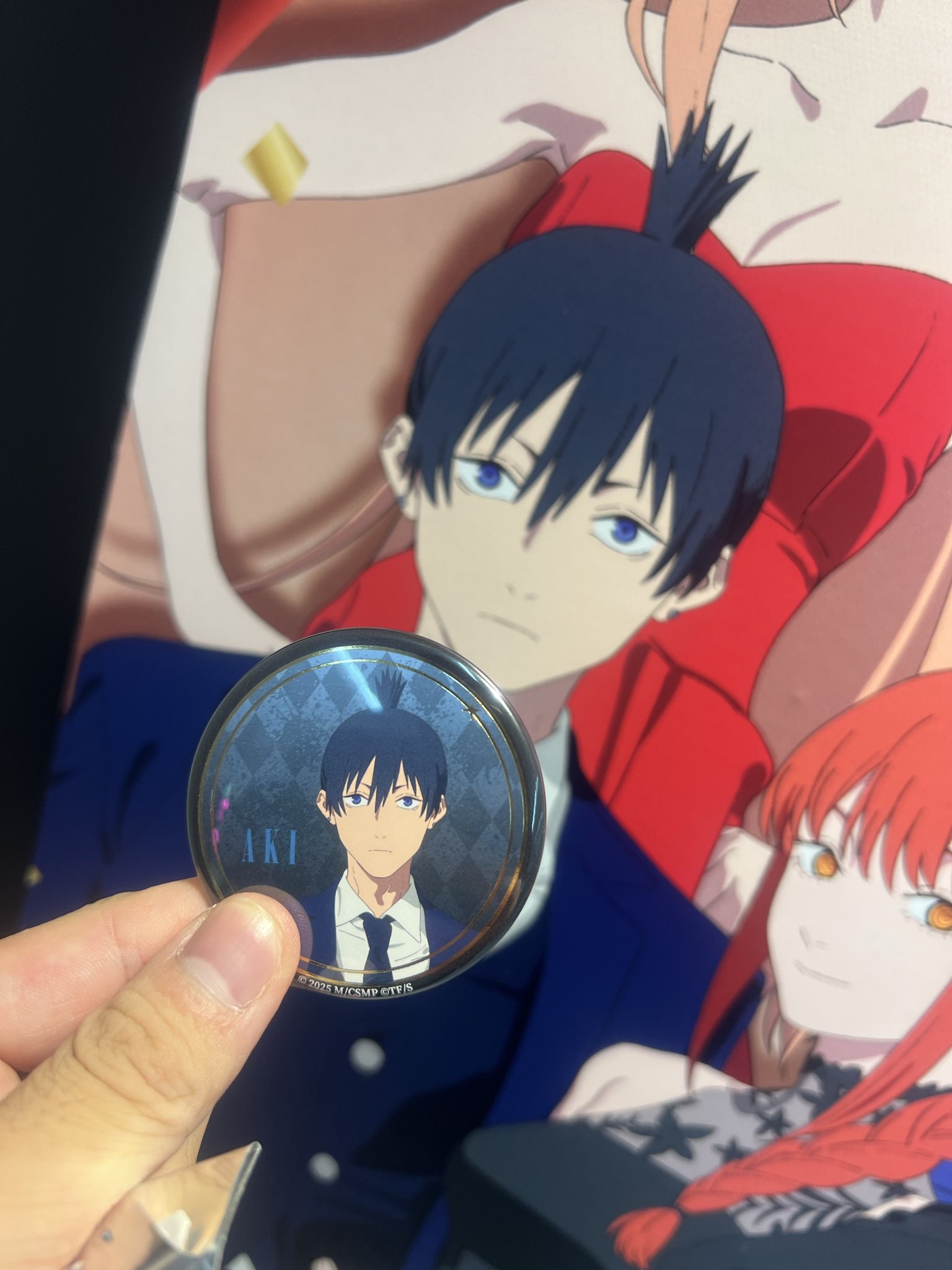 チェンソーマン 早川アキ まねきねこ 缶バッジ レゼ編 レゼ篇