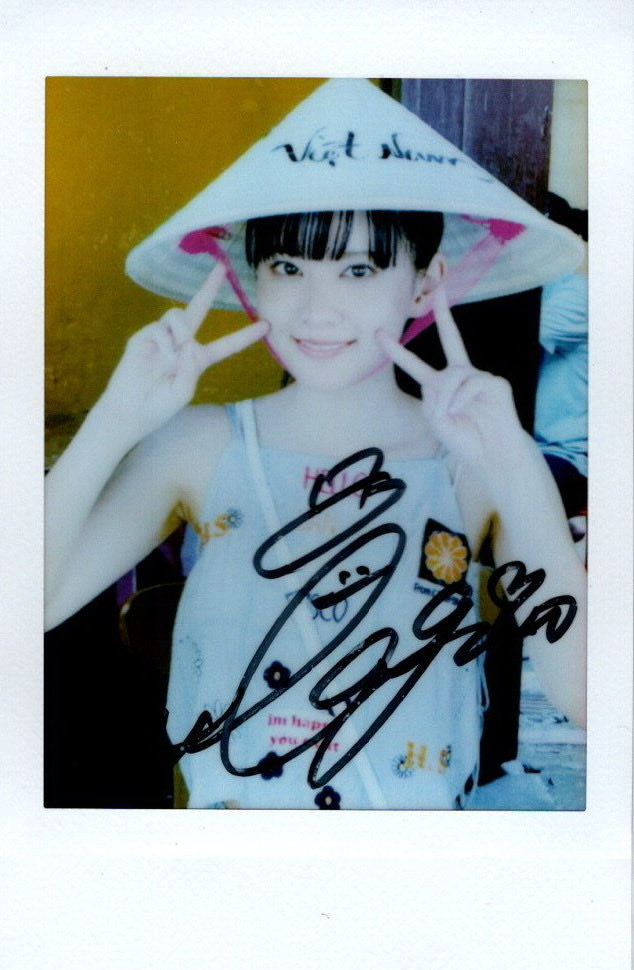 大西亜玖璃 直筆サイン入りチェキ 大西亜玖璃 直筆サイン入りチェキ