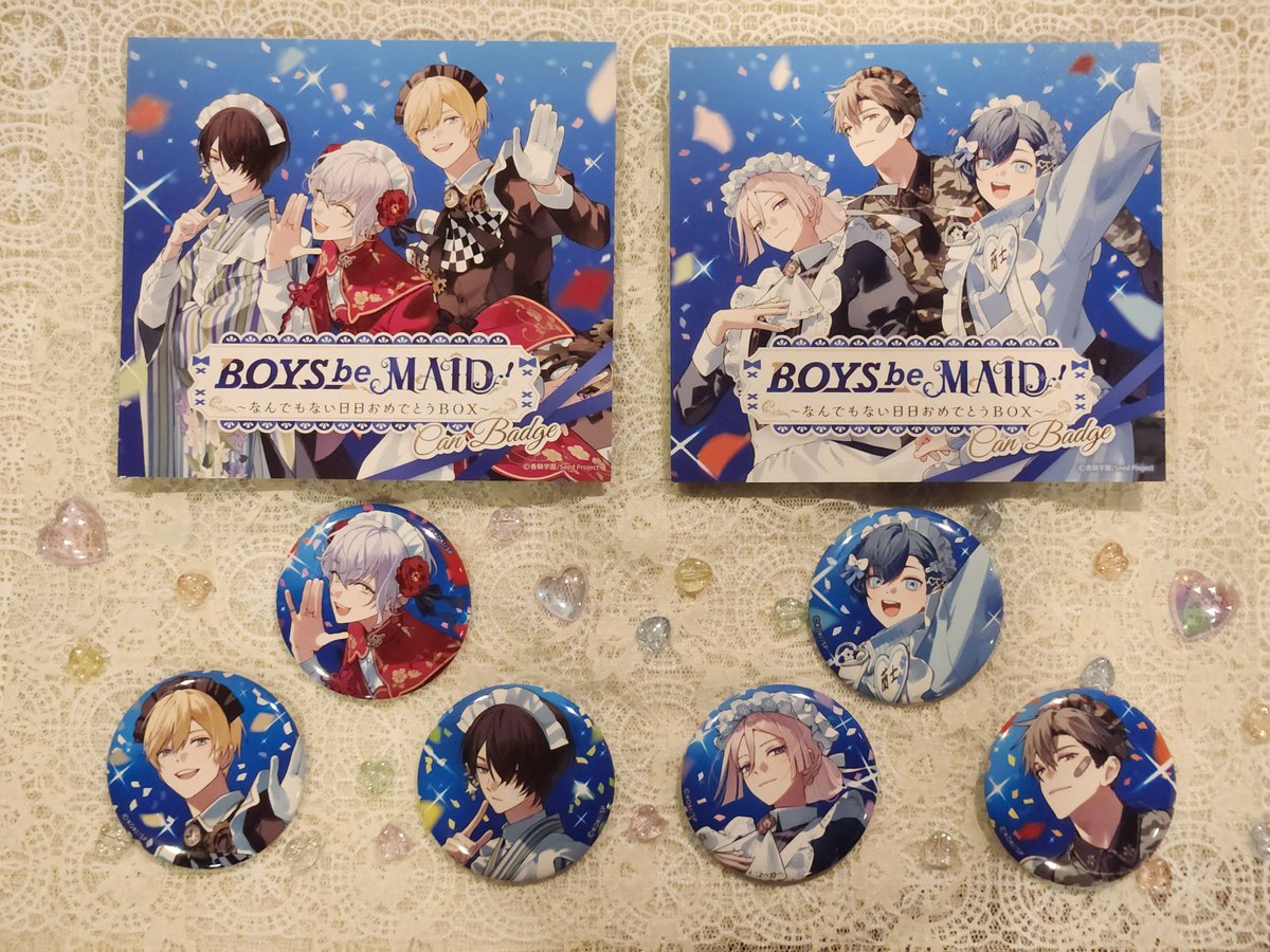 高階 蘭士 缶バッジ セット BOYS be MAID ! 高階 蘭士 ビーメイ