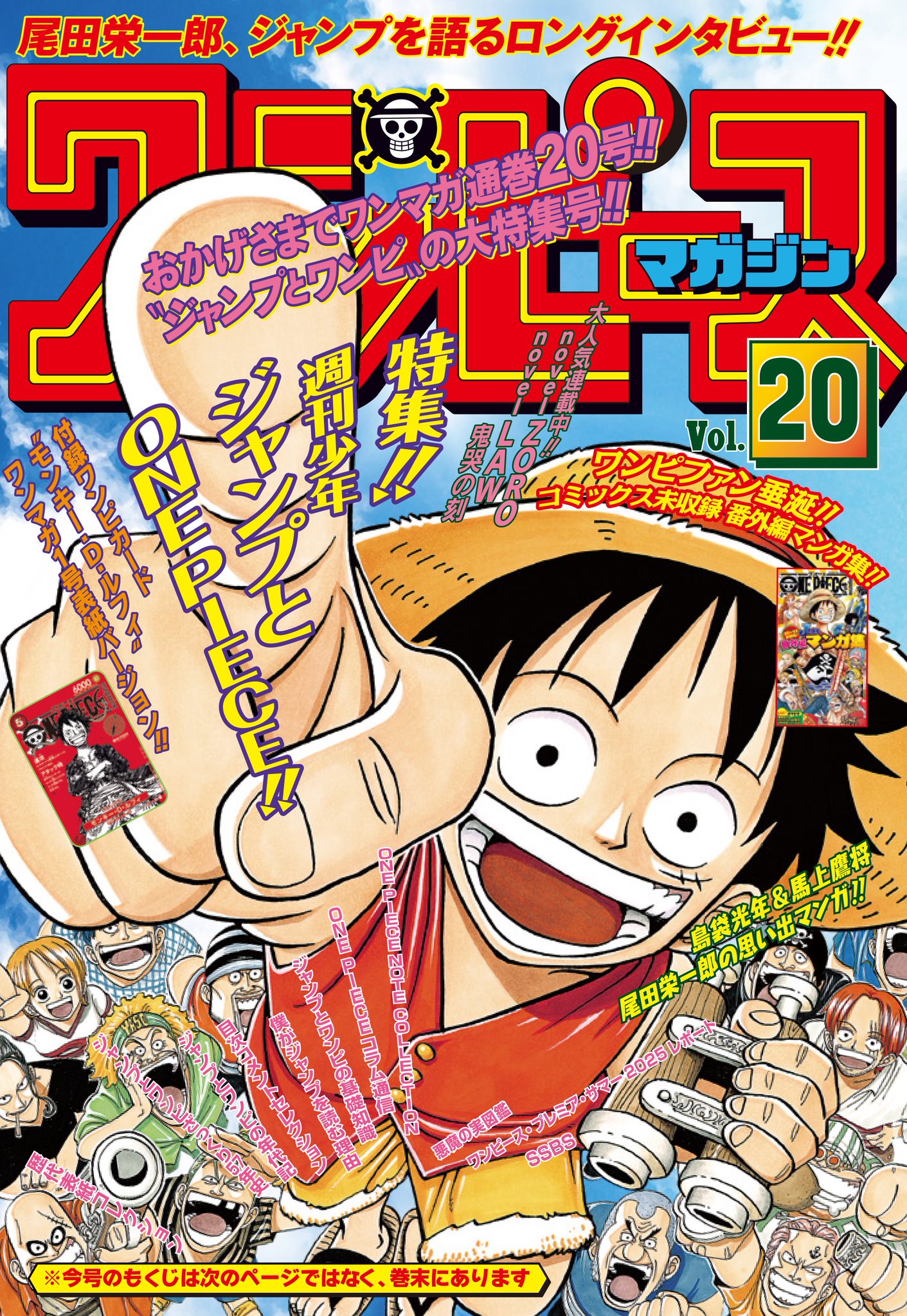 新品 ワンピースマガジンVol. 20 付録未開封 付録完備 ONE PIECE