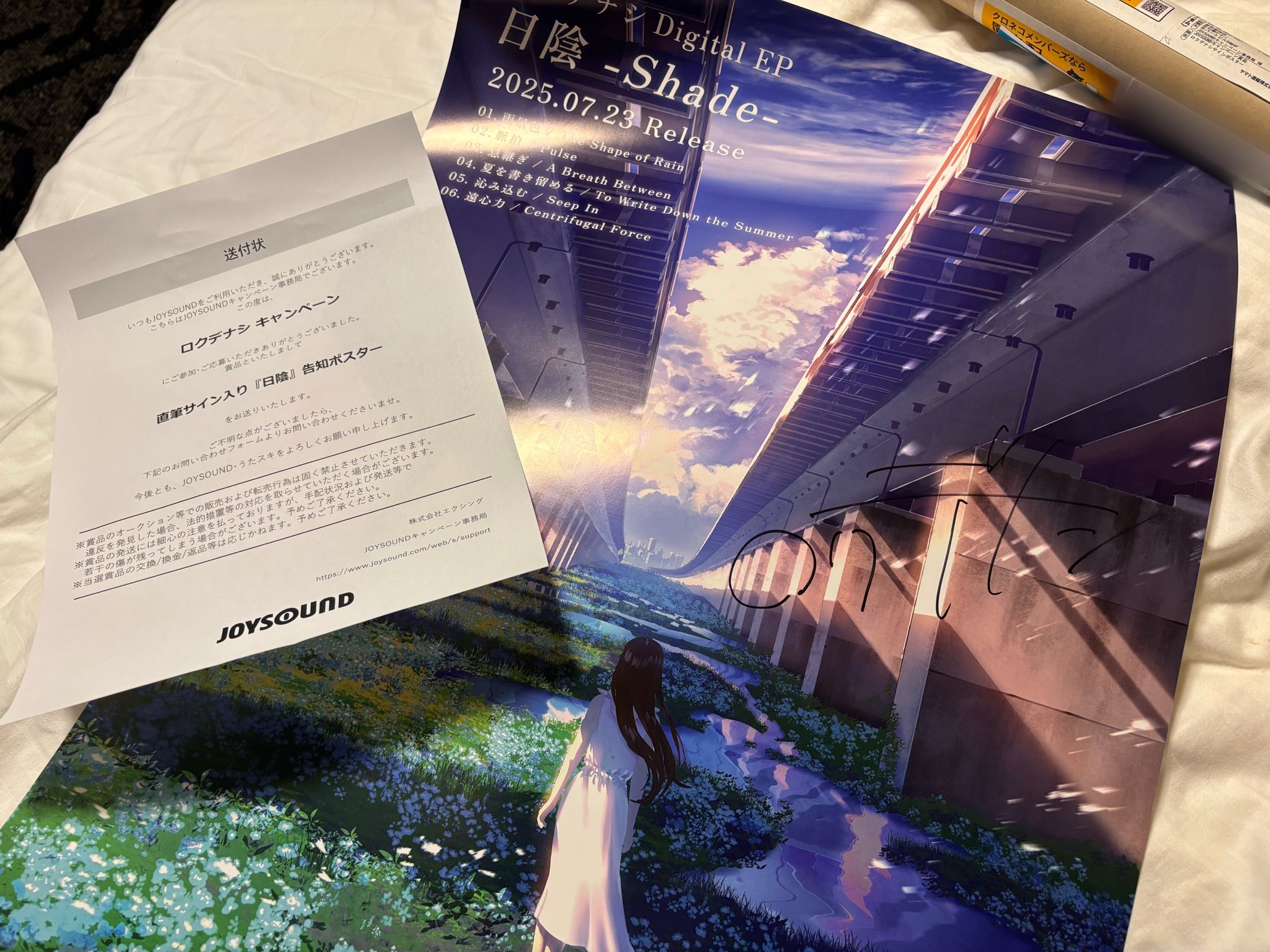 直筆サイン入りポスター ngt48 一瞬の花火 直筆サイン入りポスター