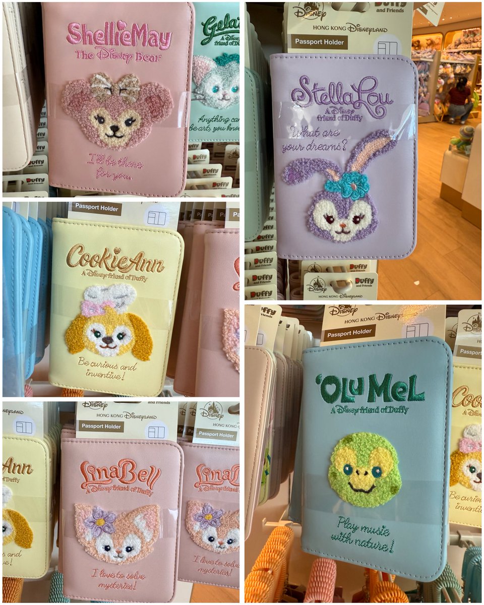 新商品のパスポートケース✈️ 全部可愛くてひとつに決められず