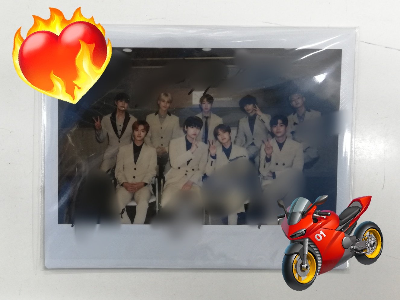 ウソク X1直筆サイン入りポラロイド 未公開 ウソクX1直筆サイン入り