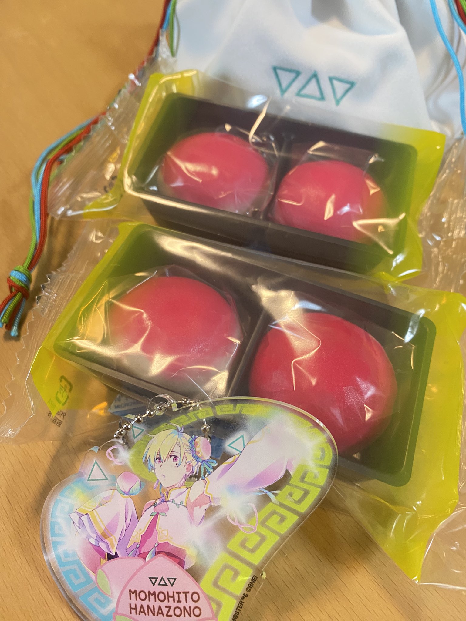 SideM 花園百々人 この世界の主人公 桃まんじゅう おまけ アクキー