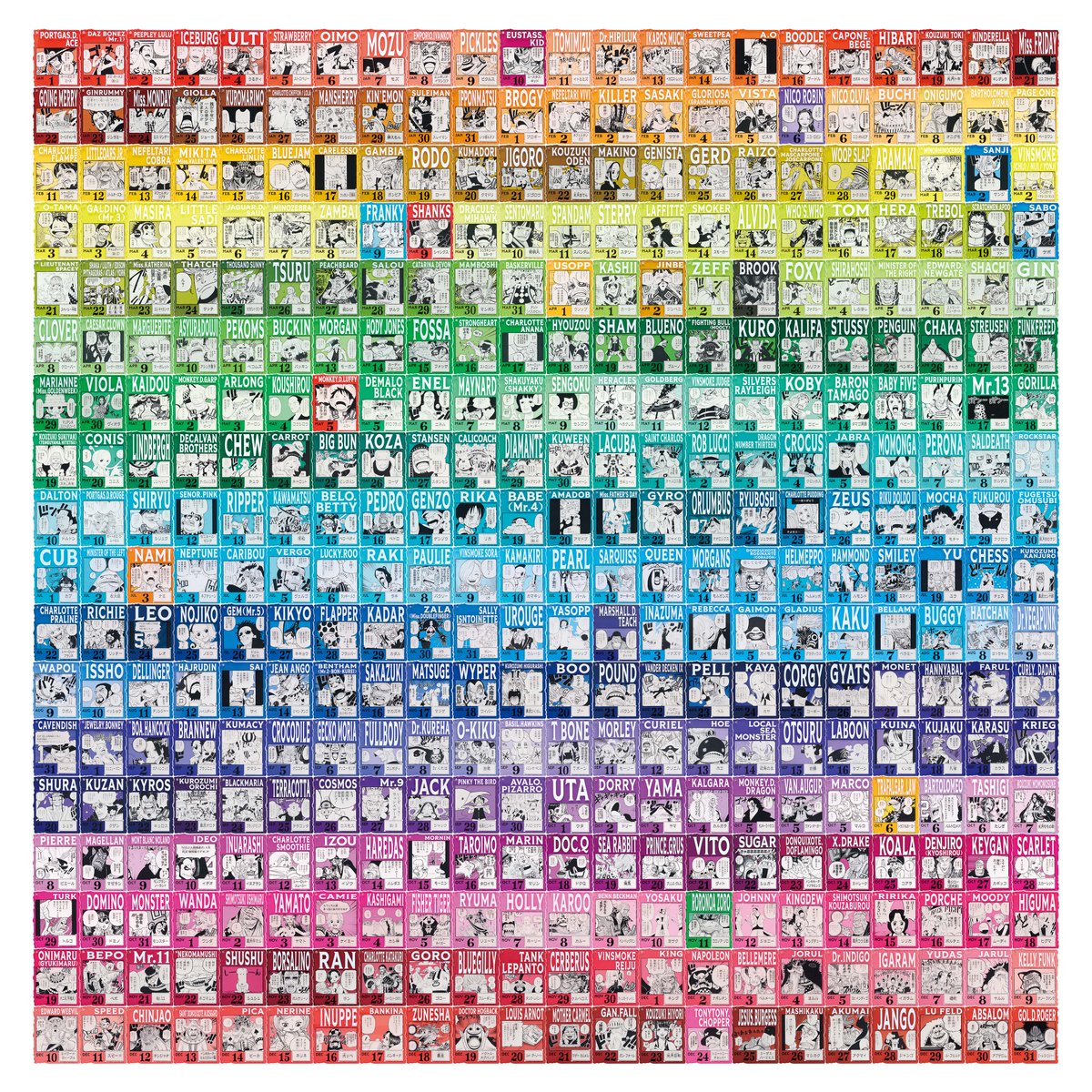 ONE PIECE BASE SHOP くじ 366DAYS OF BIRTHDAYS 続報！🏴‍☠️ ＼ 366