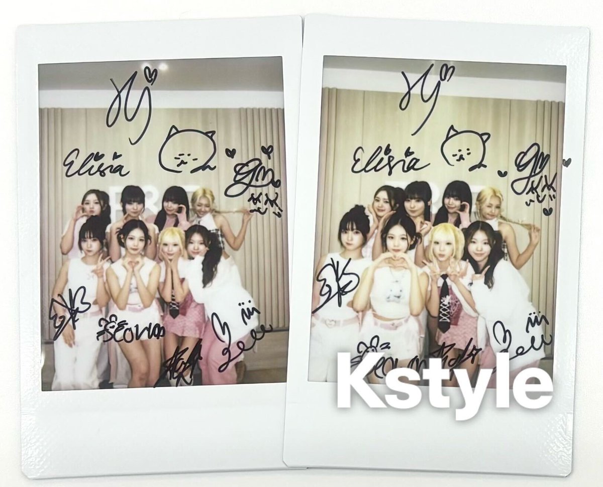 UNIS ユニス ソウォン サイン チェキ UNIS ユニス ソウォン サイン