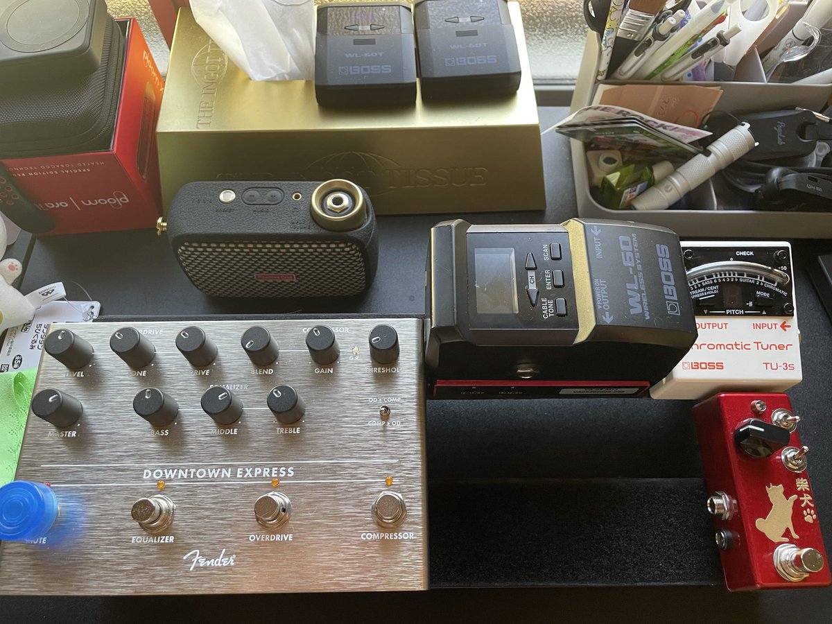 ギター CE Preamp TA.effects 個人ビルダーが作ったCE-1プリアンプ