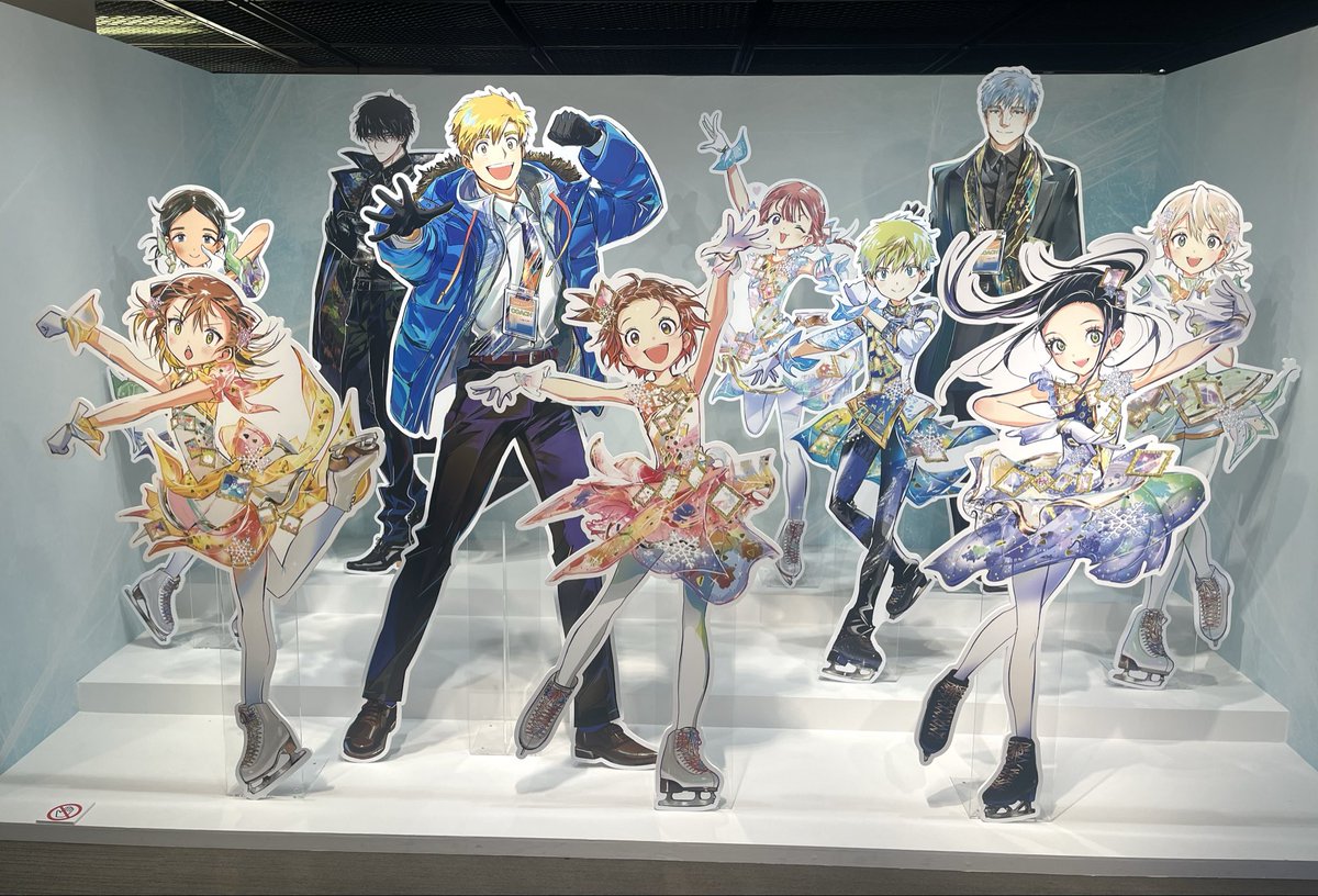 メダリスト展 キャラファイングラフ結束いのり&狼嵜光 メダリスト展