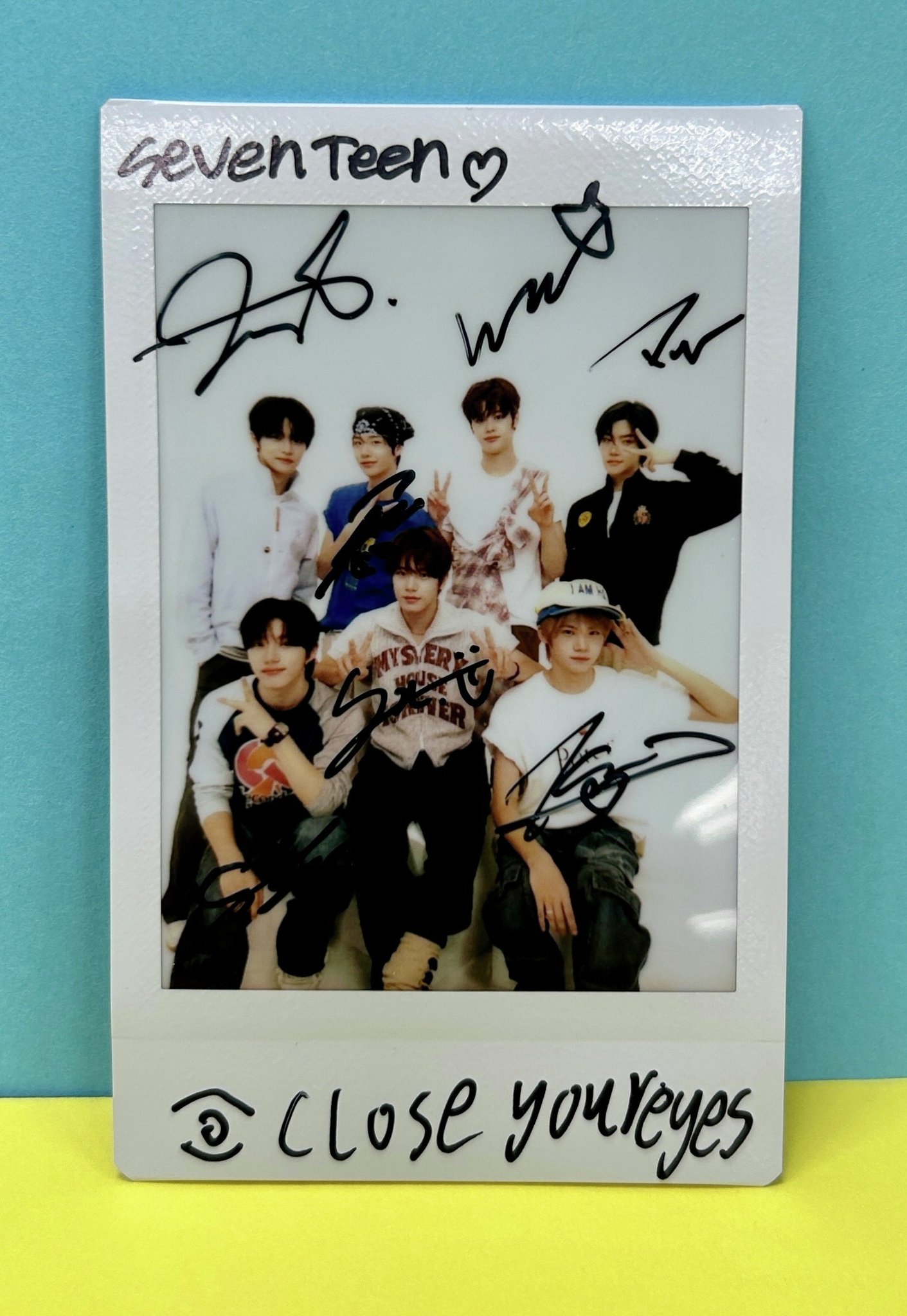 Mnet Plus6名当選】MADEIN 注文 セリナ サイン チェキ Mnet Plus6名