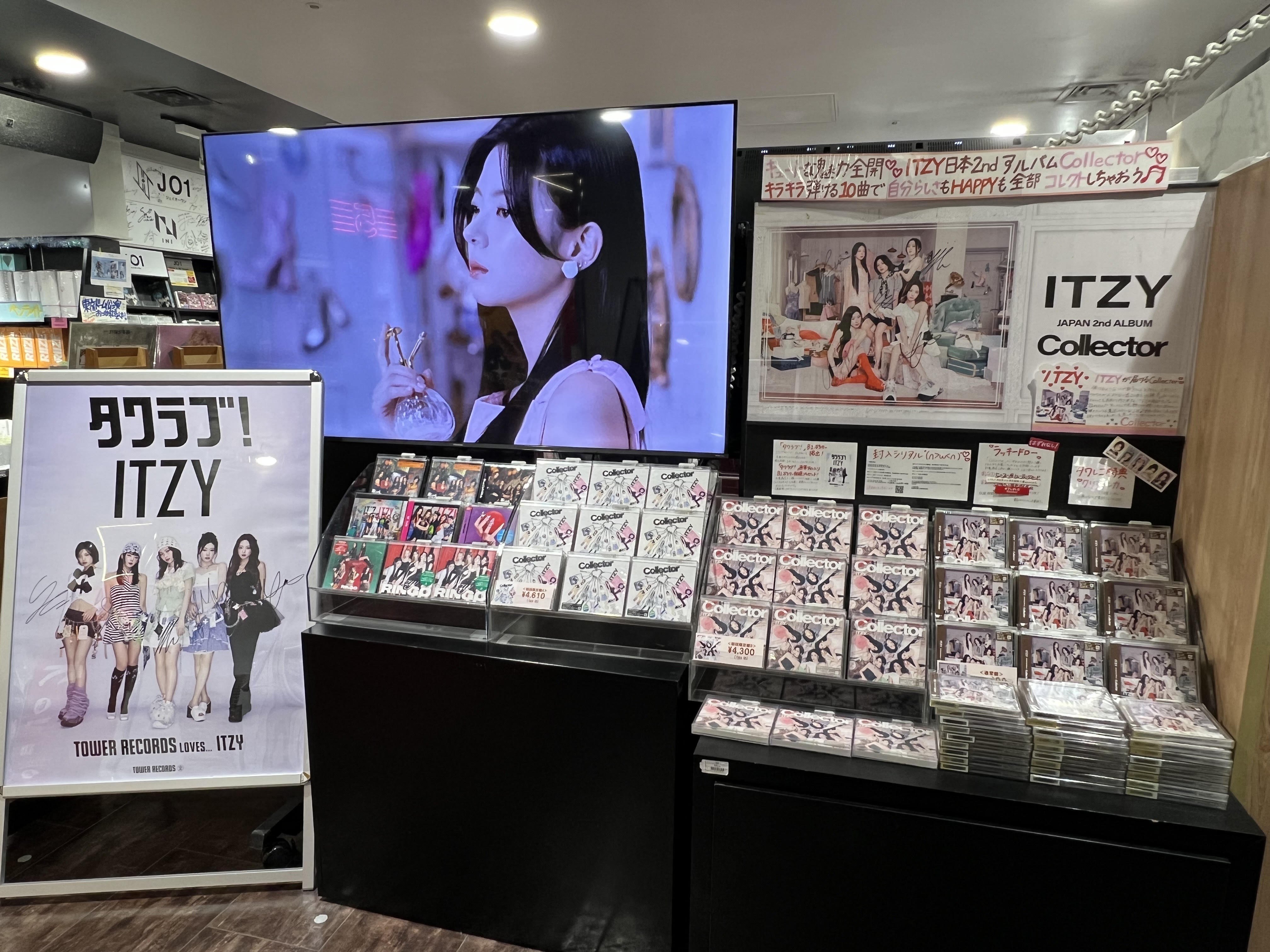 ITZY イェジ タワレコ 限定 直筆サイン入りチェキ ③ ITZY イェジ 直筆