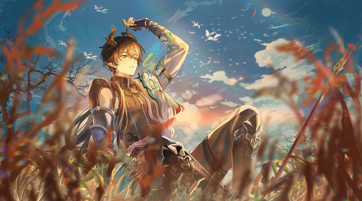 ああ、いい天気だね。」 #HonkaiStarRail #Danheng #丹恒