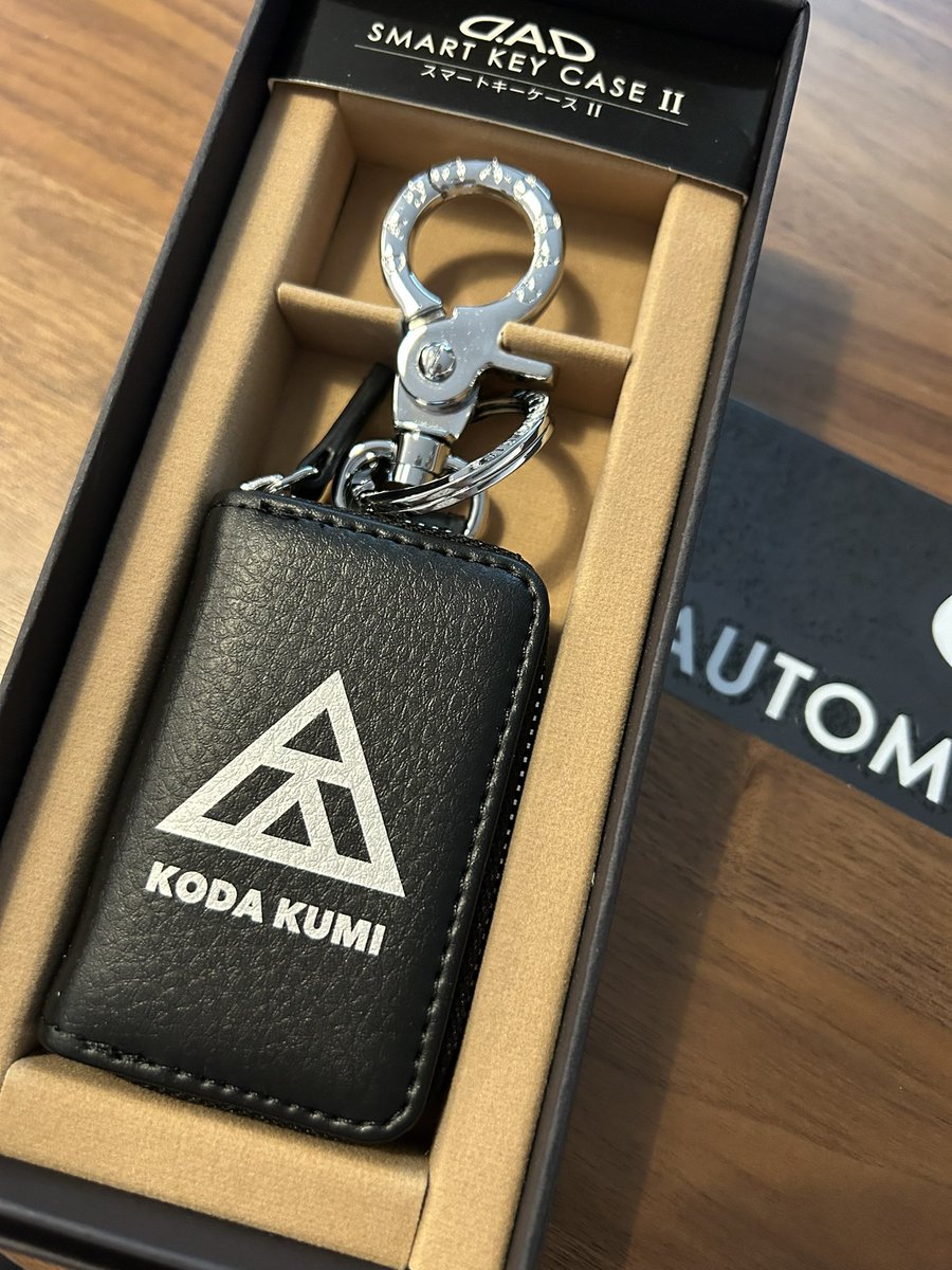 D.A.D×倖田來未スマートキーケース届いた🎶 ステッカー？もついてた