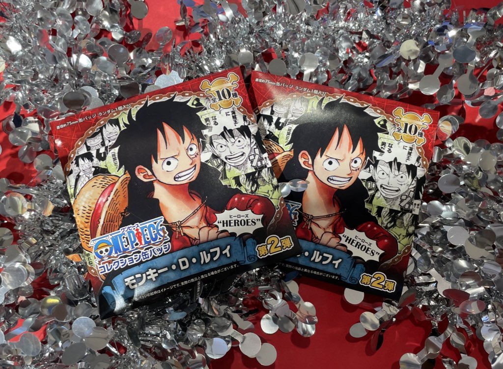 おすすめ】原画商品 コレクション缶バッジ“HEROES” モンキー・D