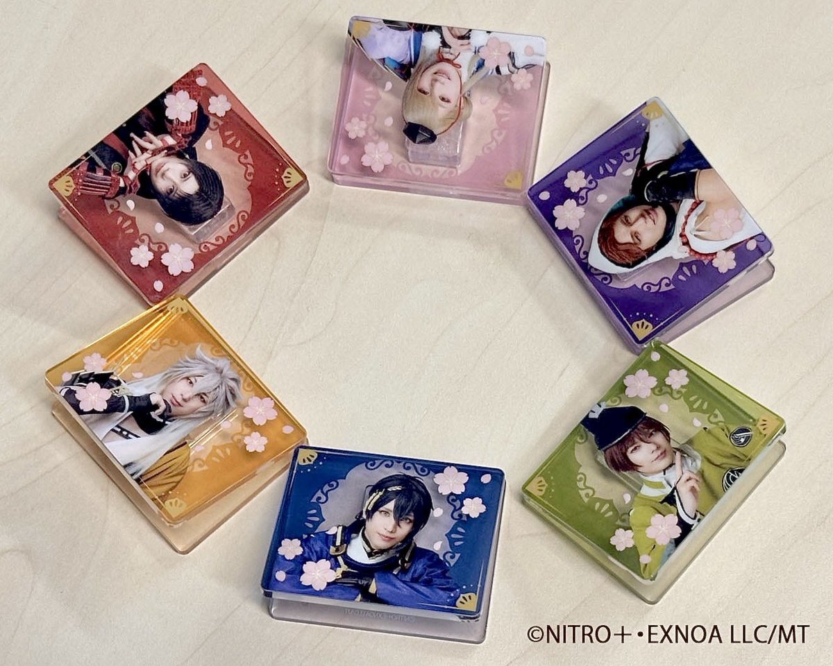 ミュージカル刀剣乱舞 アクリルコースター まとめ売り ミュージカル