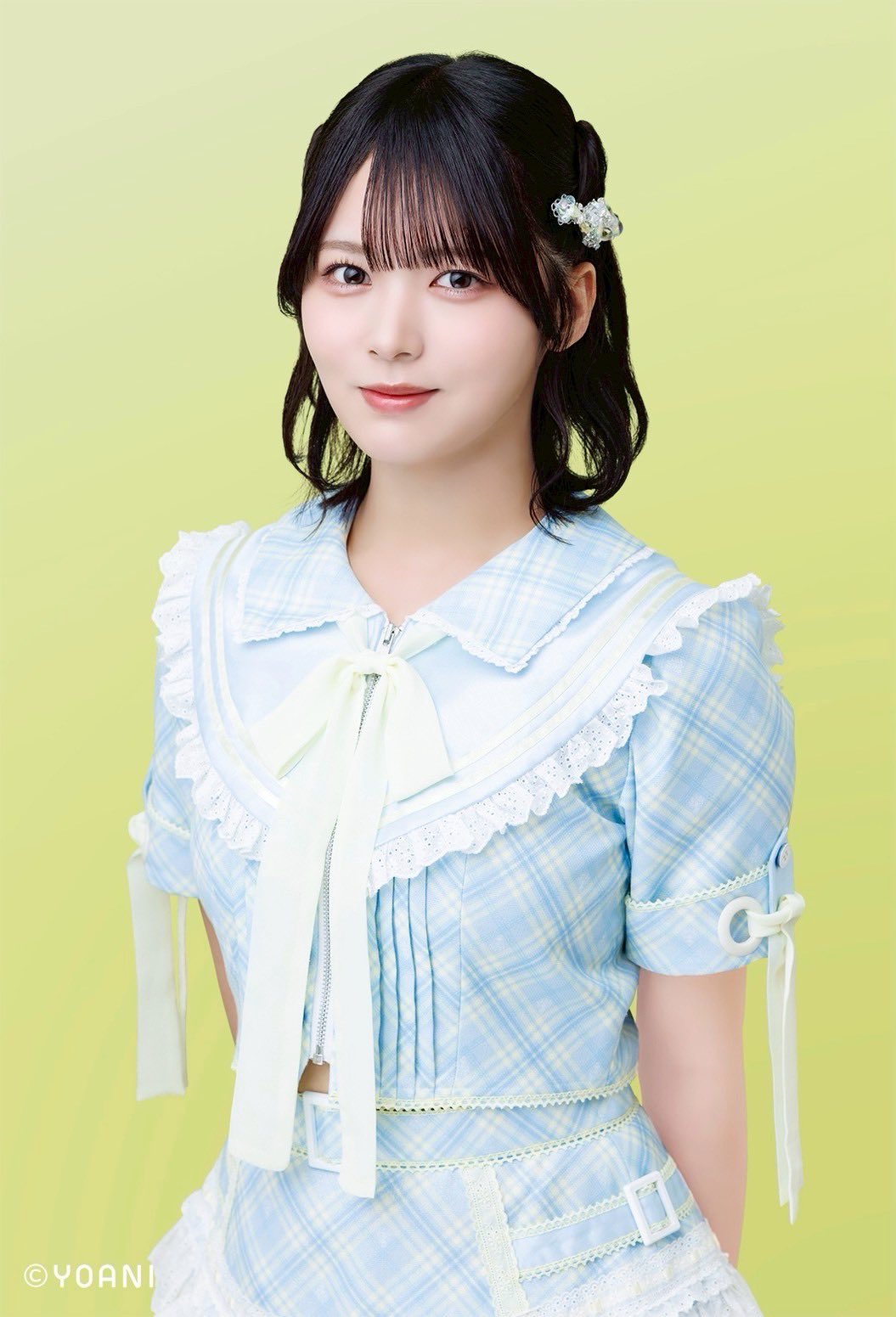 ニアジョイ≒JOY 生写真 直筆 江角怜音 その先はイグザルト 歌唱衣装