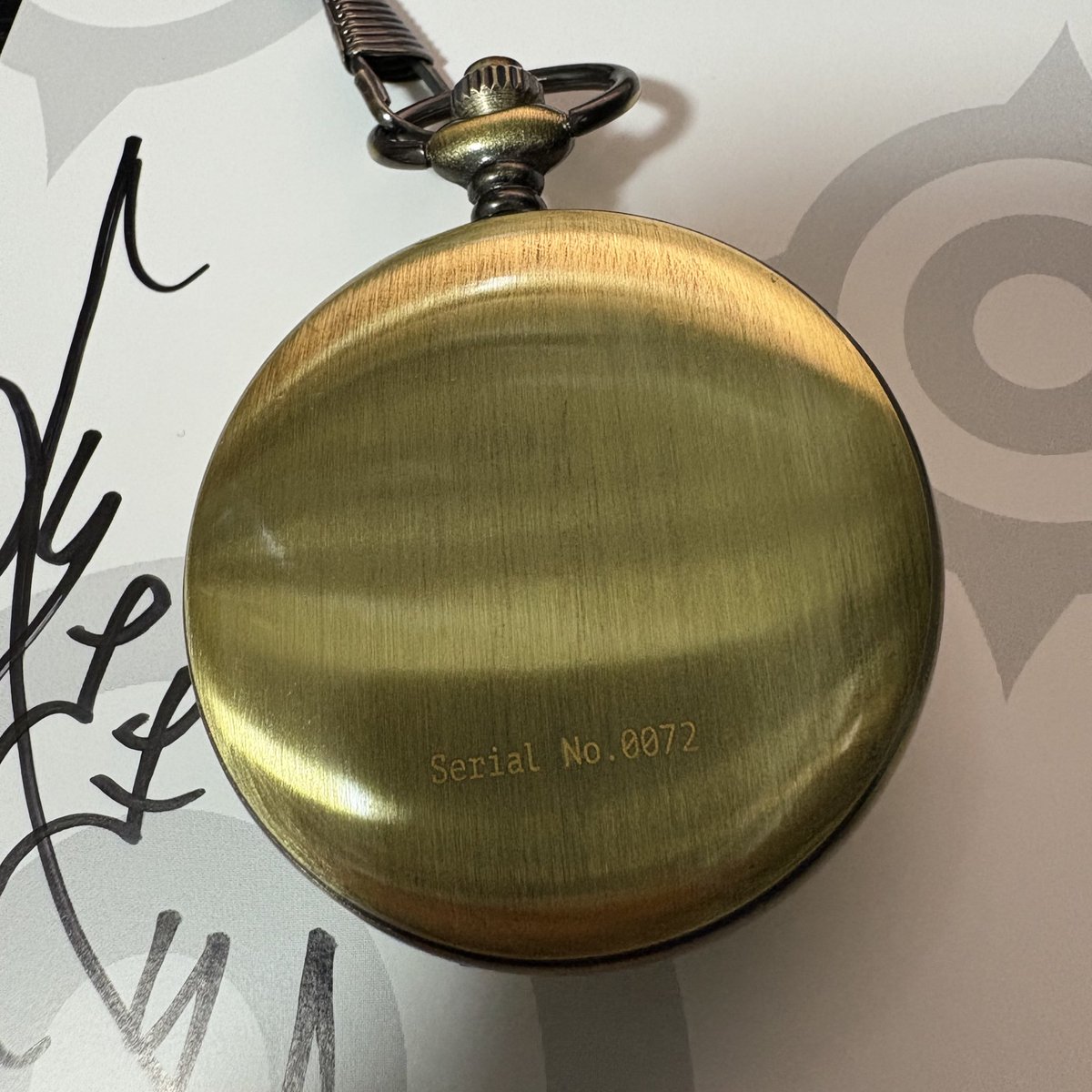 メギド72 懐中時計 祖時計モチーフ メギド72 メモリアル懐中時計