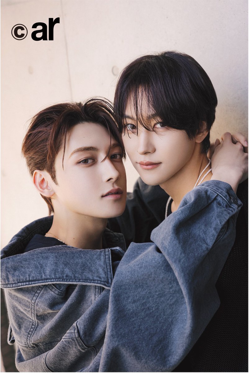 タイプロ出身、浜川路己＆本多大夢 “ROIROM”が『ar』7月号に初登場