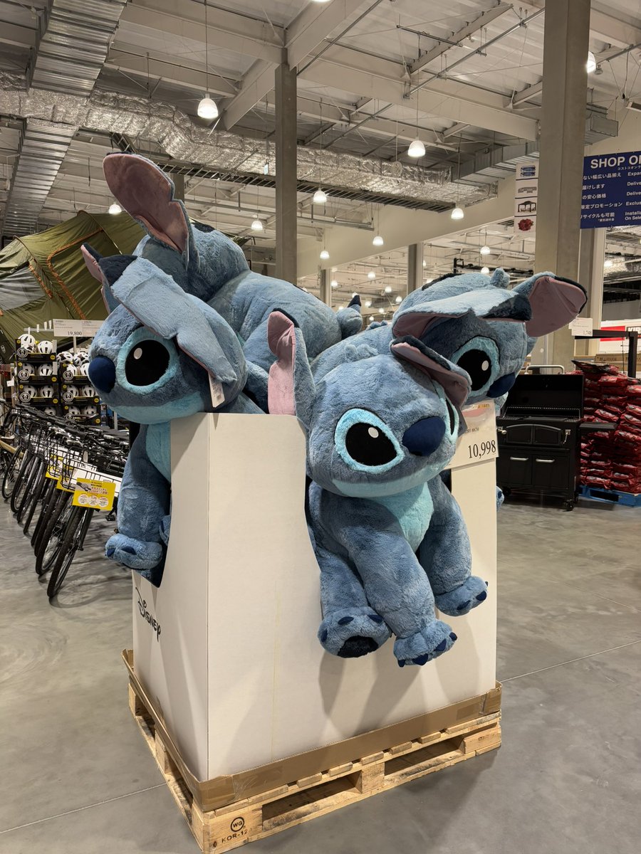 ディズニー スティッチ ぬいぐるみ 特大 コストコ ディズニー