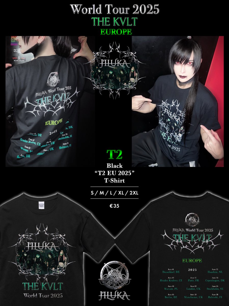 JILUKA WORLD TOUR 2025 「THE KVLT」 -EUROPE