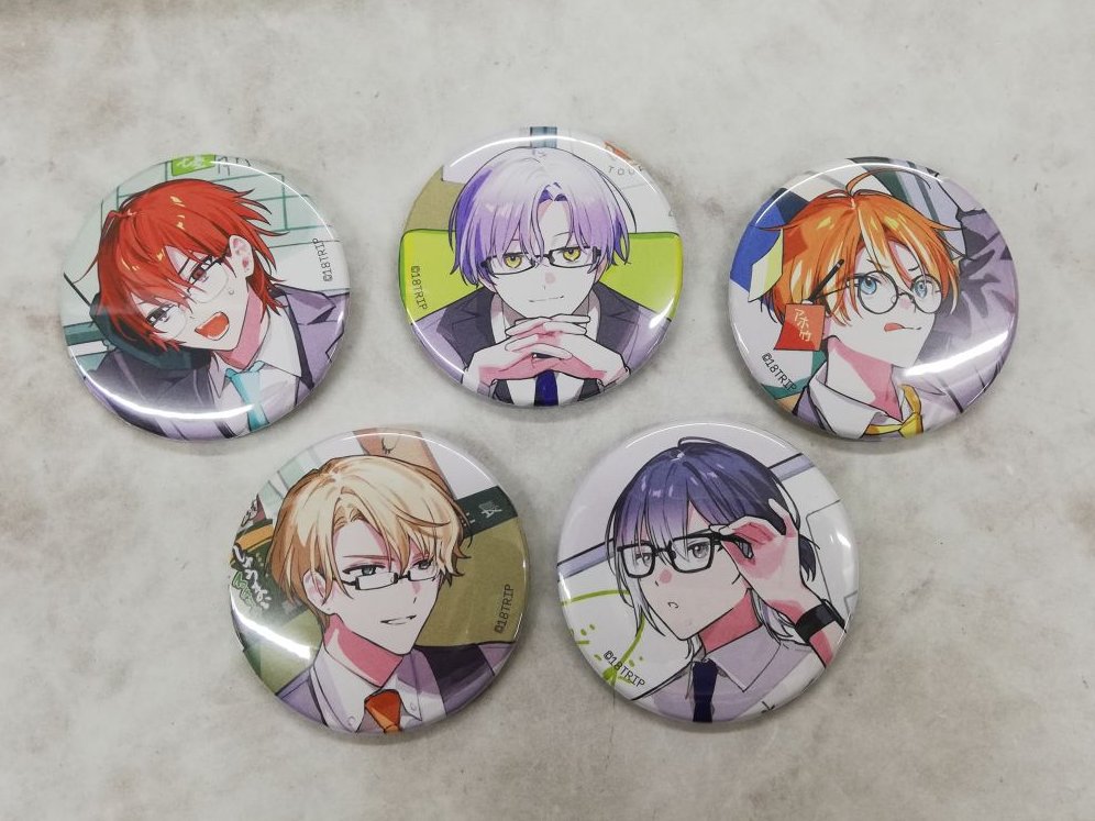18TRIP エイトリ ファンミ 五十竹あく太 缶バッジ もちマス 18TRIP