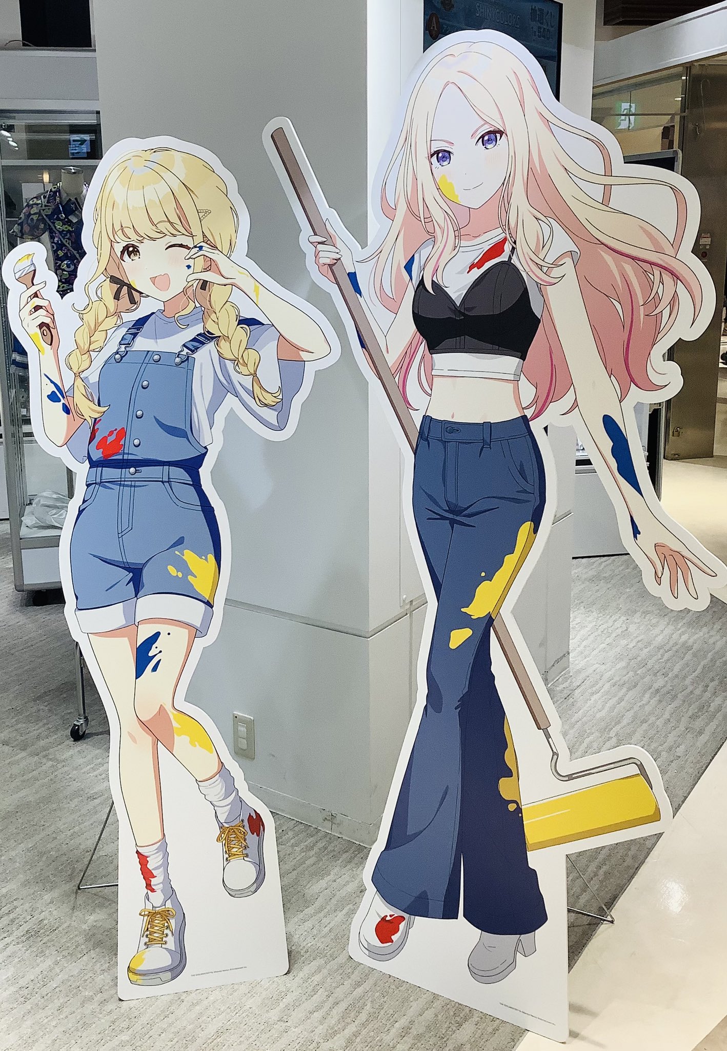 学園アイドルマスター 藤田ことね 等身大スタンディ パネル 学園